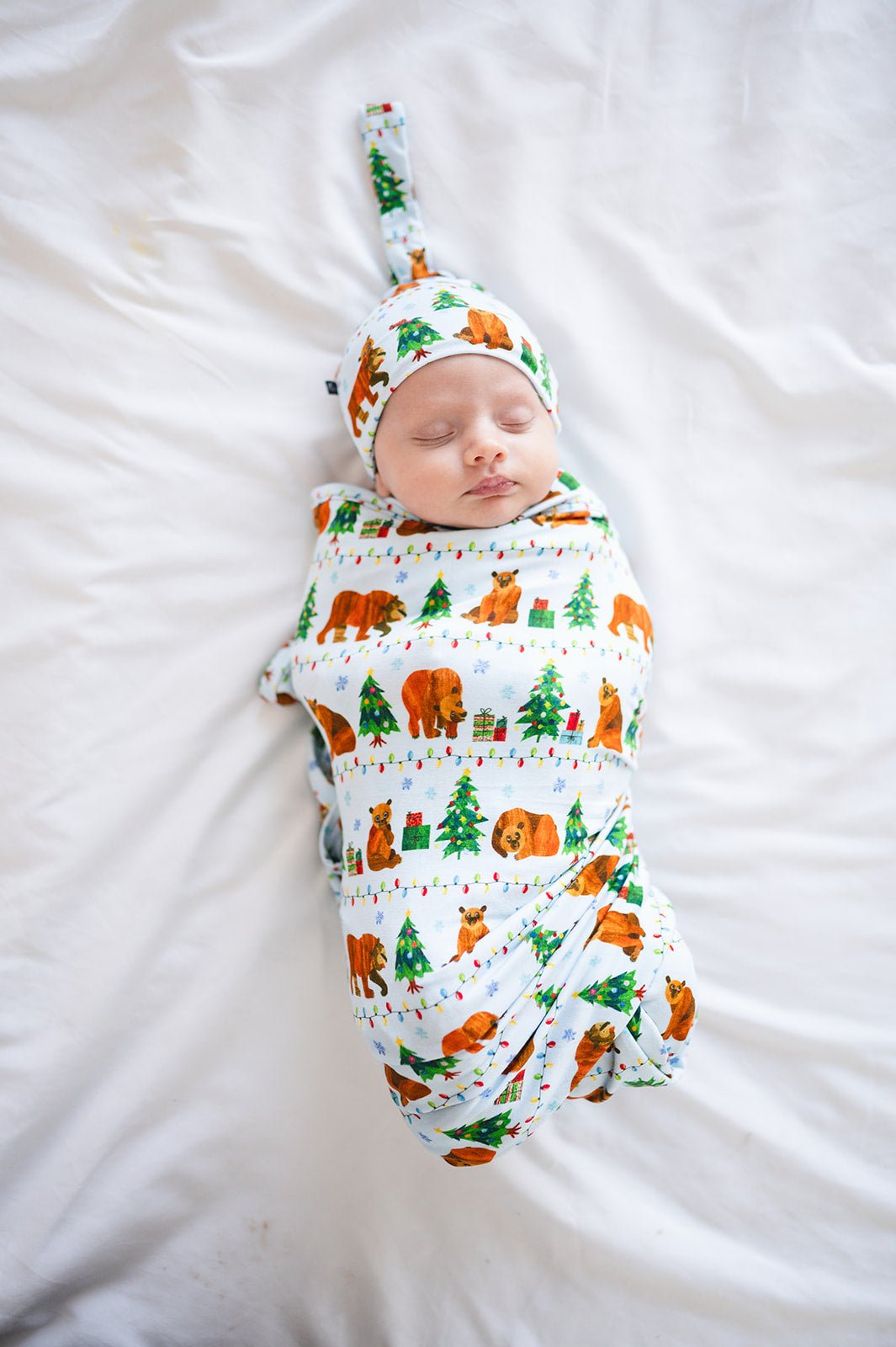 SWADDLE SET - BEARY CHRISTMAS - The Sleepy Sloth