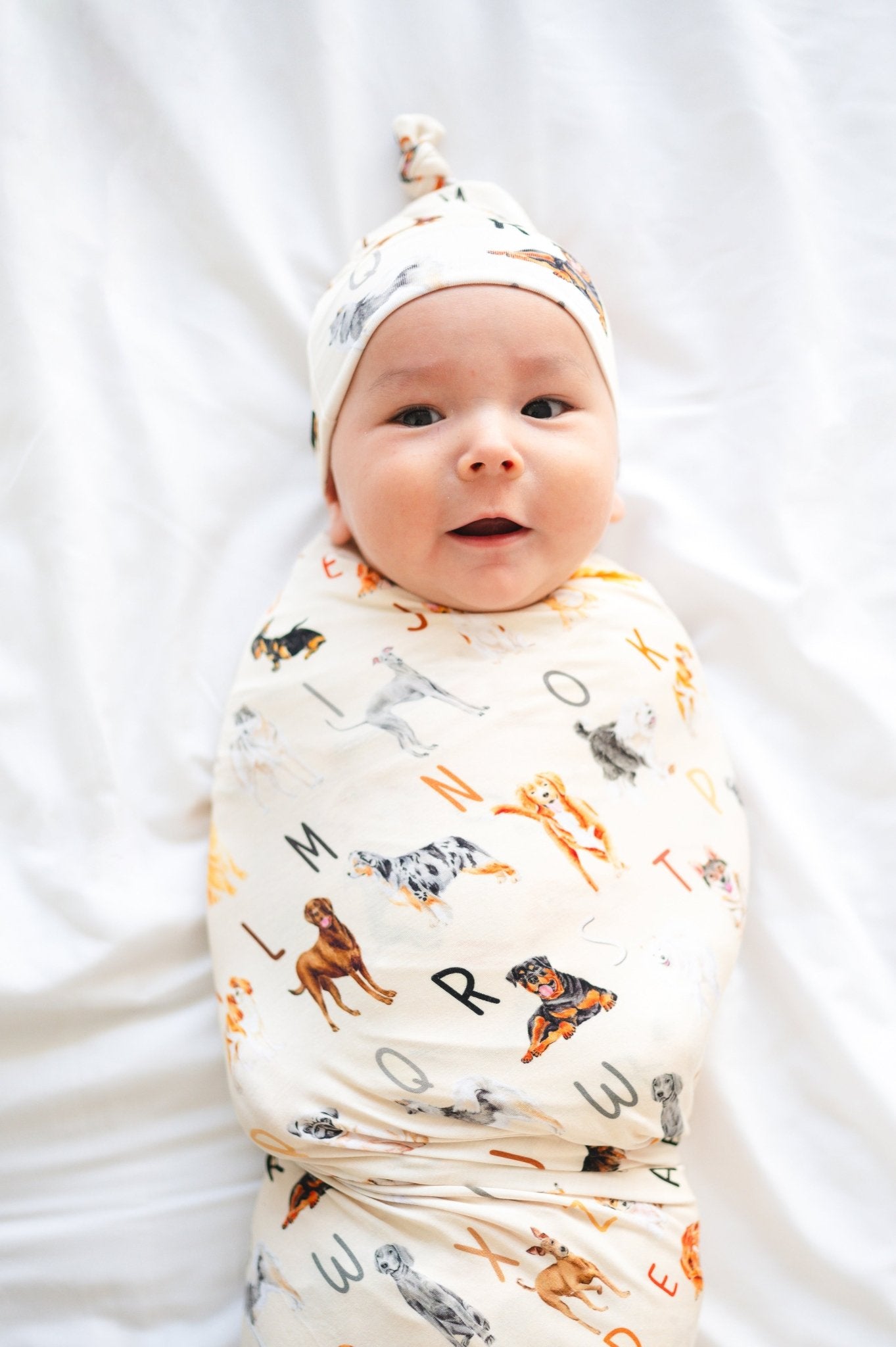 SWADDLE SET - D IS FOR DOG - The Sleepy Sloth