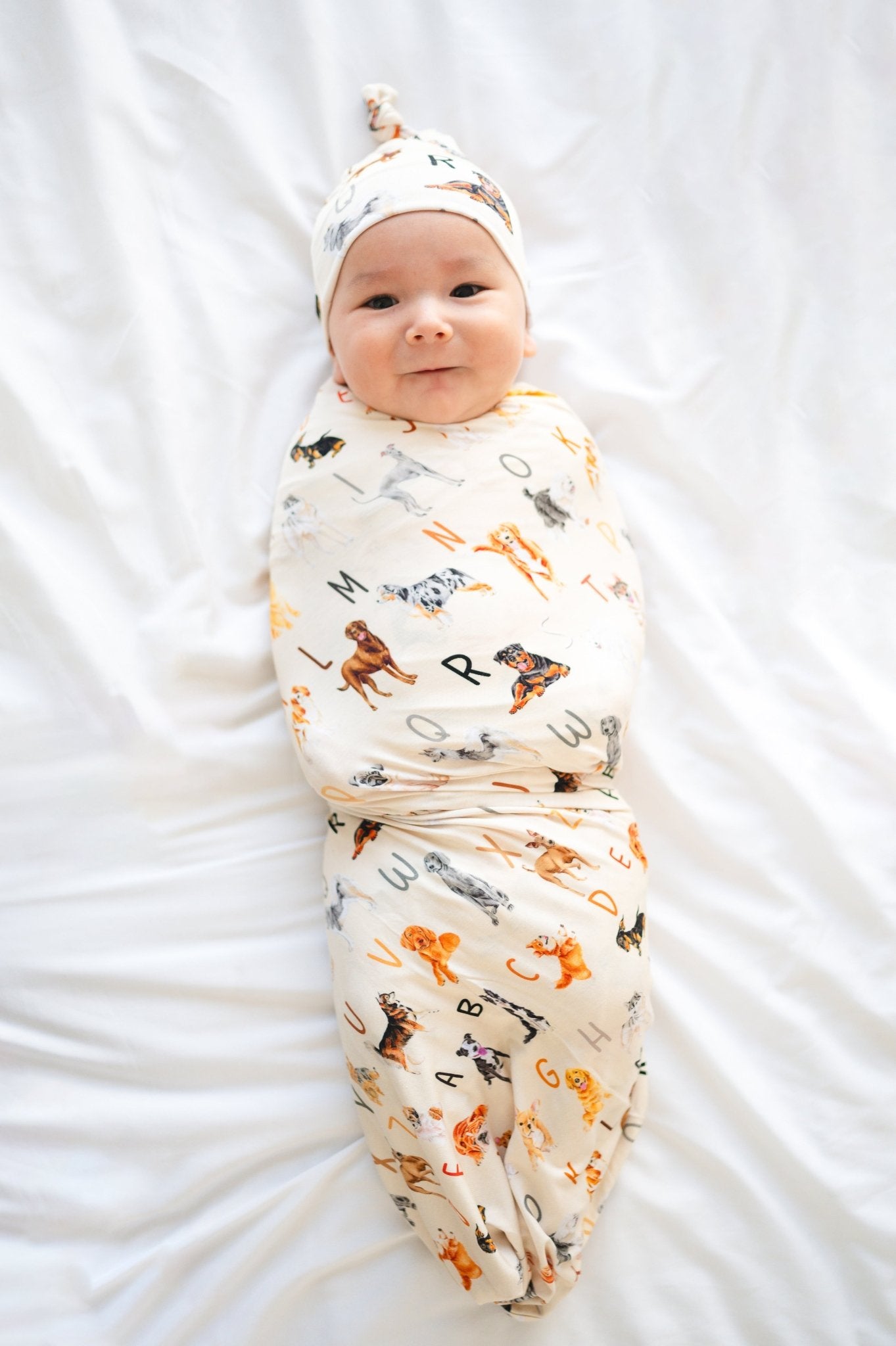 SWADDLE SET - D IS FOR DOG - The Sleepy Sloth