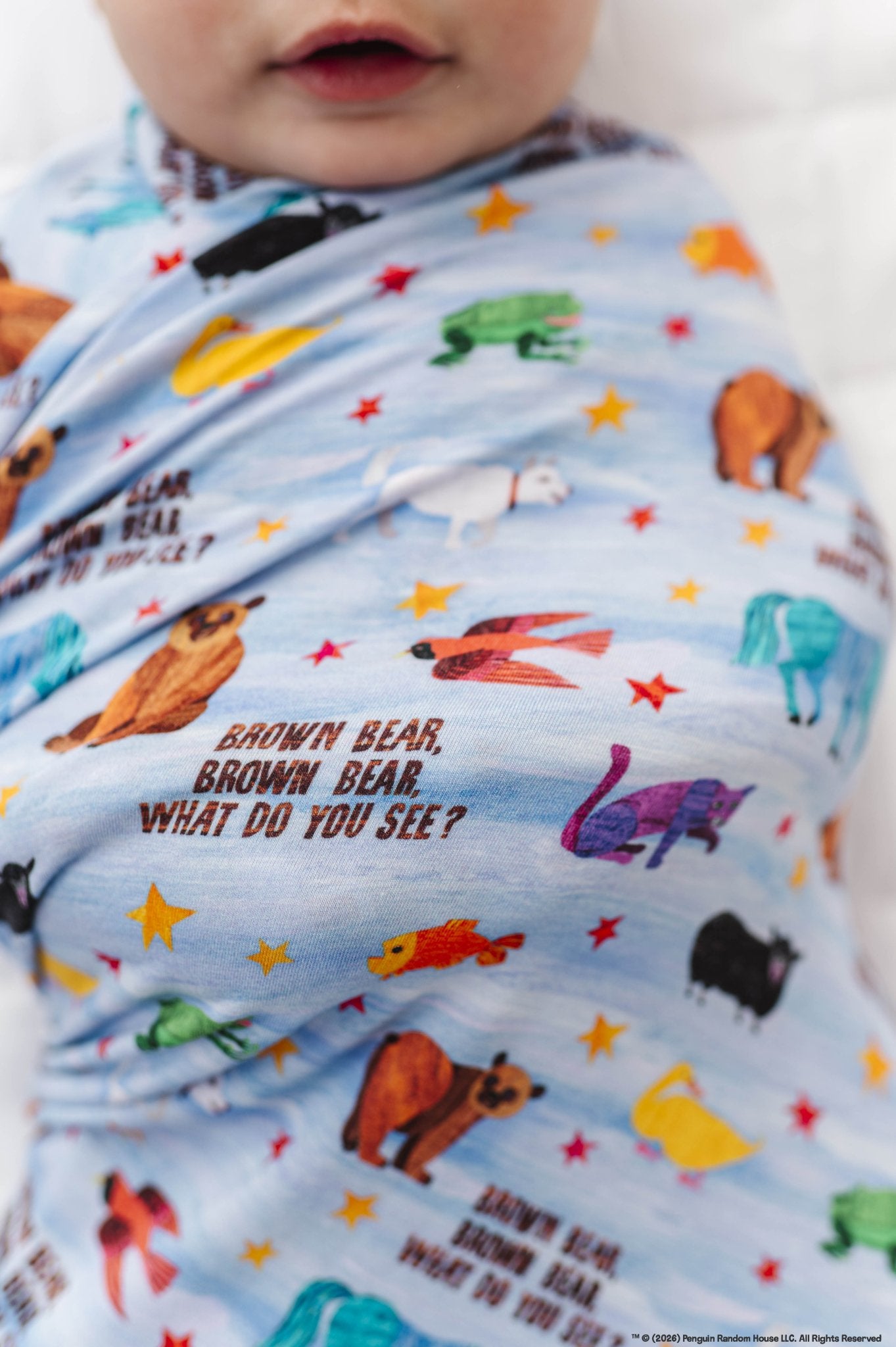 SWADDLE SET - Eric Carle™ BROWN BEAR BROWN BEAR - The Sleepy Sloth