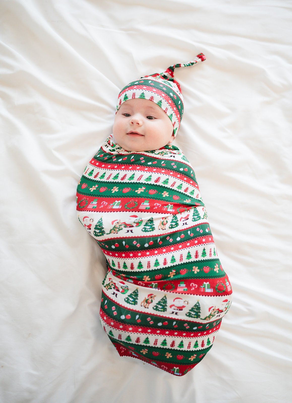 SWADDLE SET - FAIR ISLE - The Sleepy Sloth