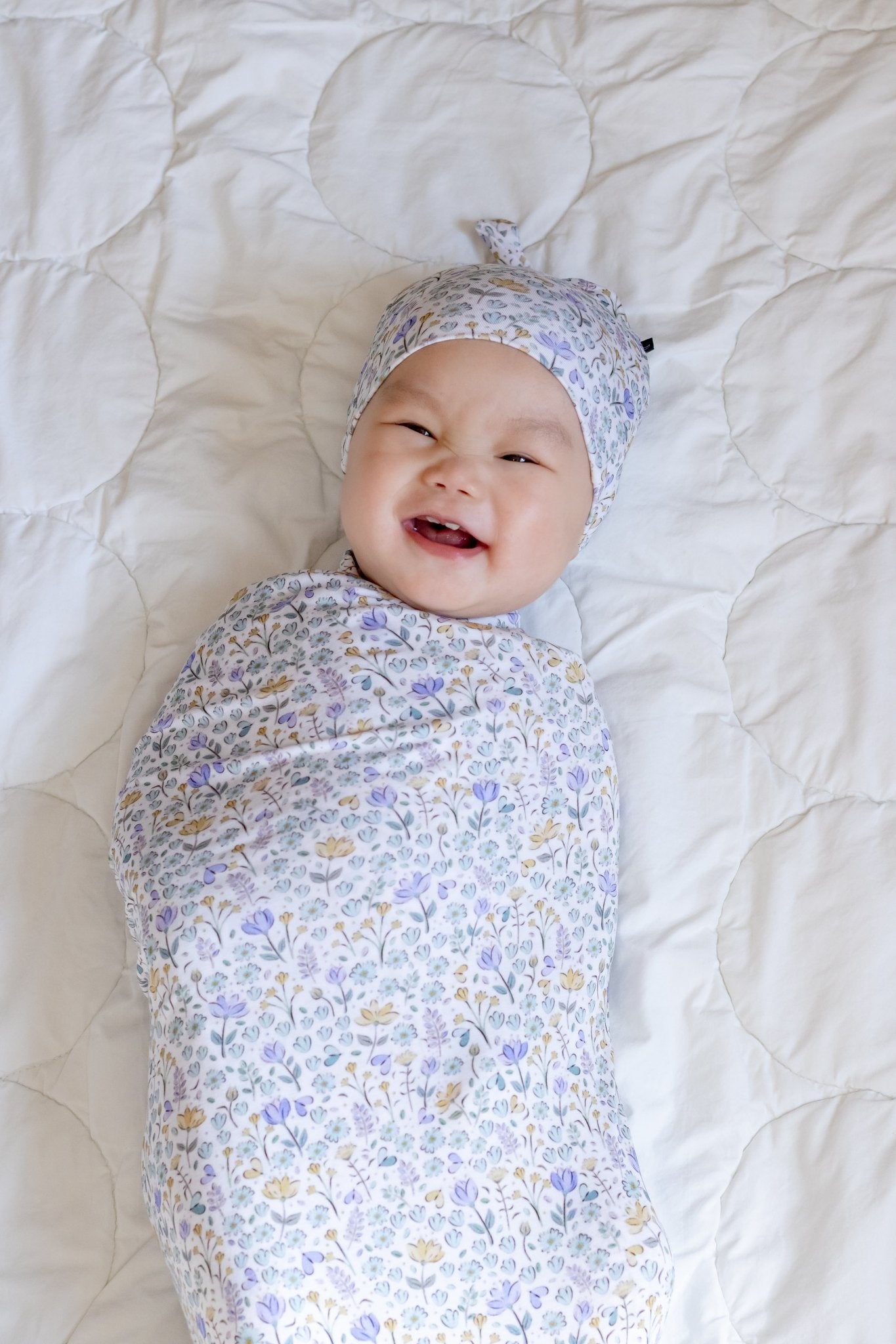 SWADDLE SET - LILAC VALLEY - The Sleepy Sloth