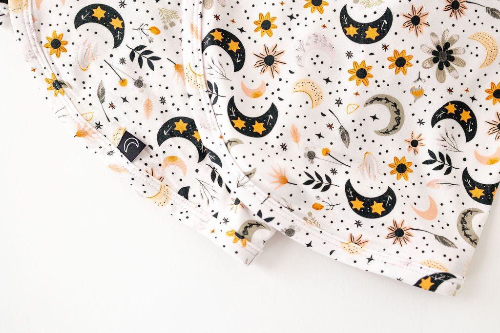 SWADDLE SET - LUNAR BLOSSOM - The Sleepy Sloth