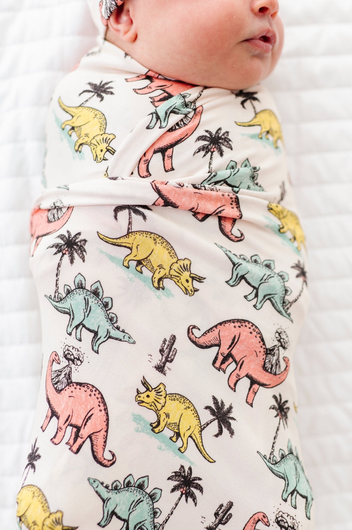 SWADDLE SET - PREHISTORIC - The Sleepy Sloth