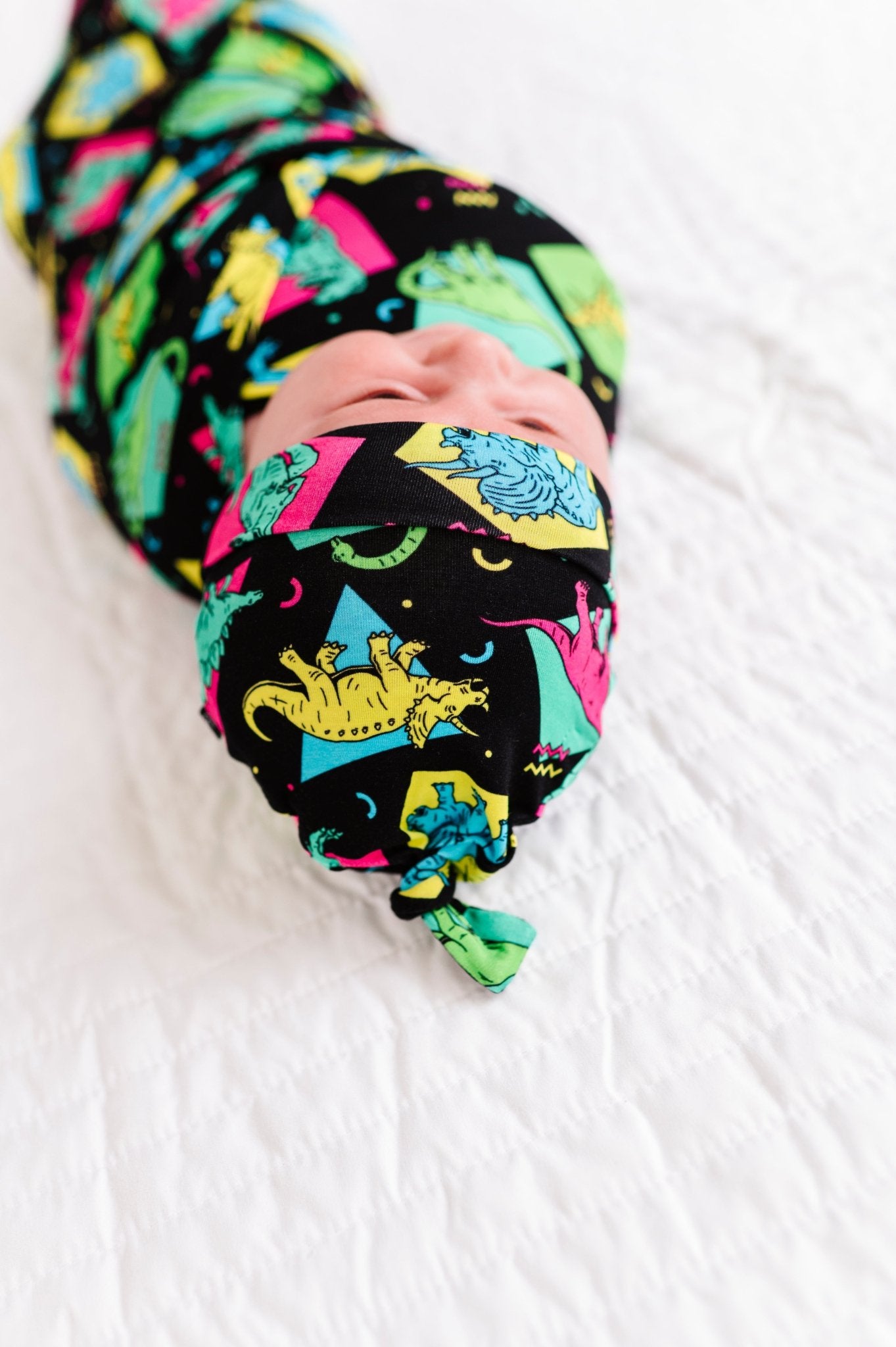 SWADDLE SET - RETRO SAURUS REX - The Sleepy Sloth