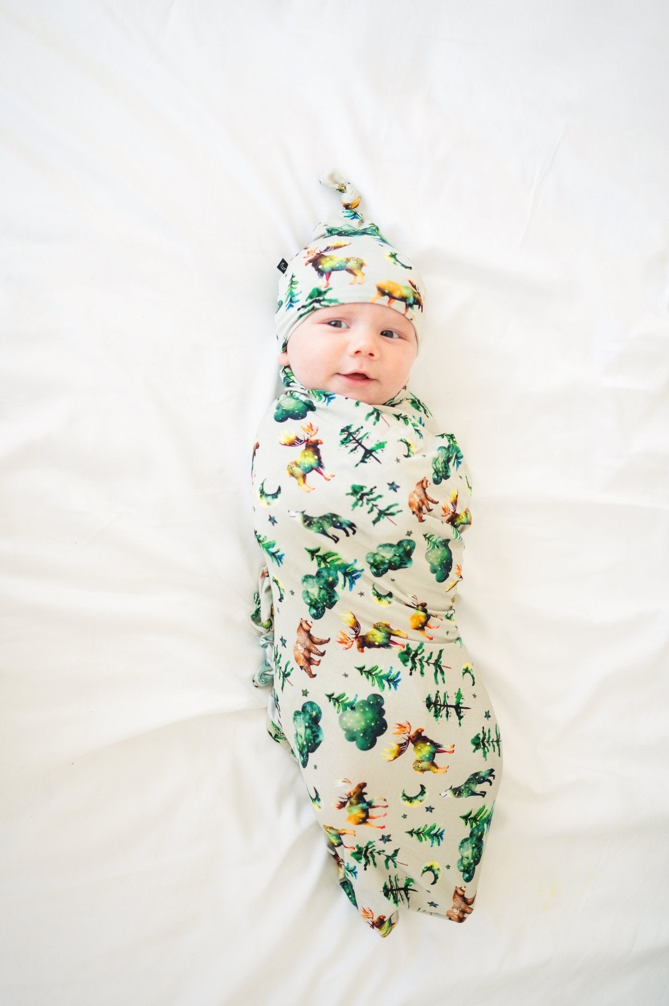 SWADDLE SET - WOODLAND NIGHTS - The Sleepy Sloth