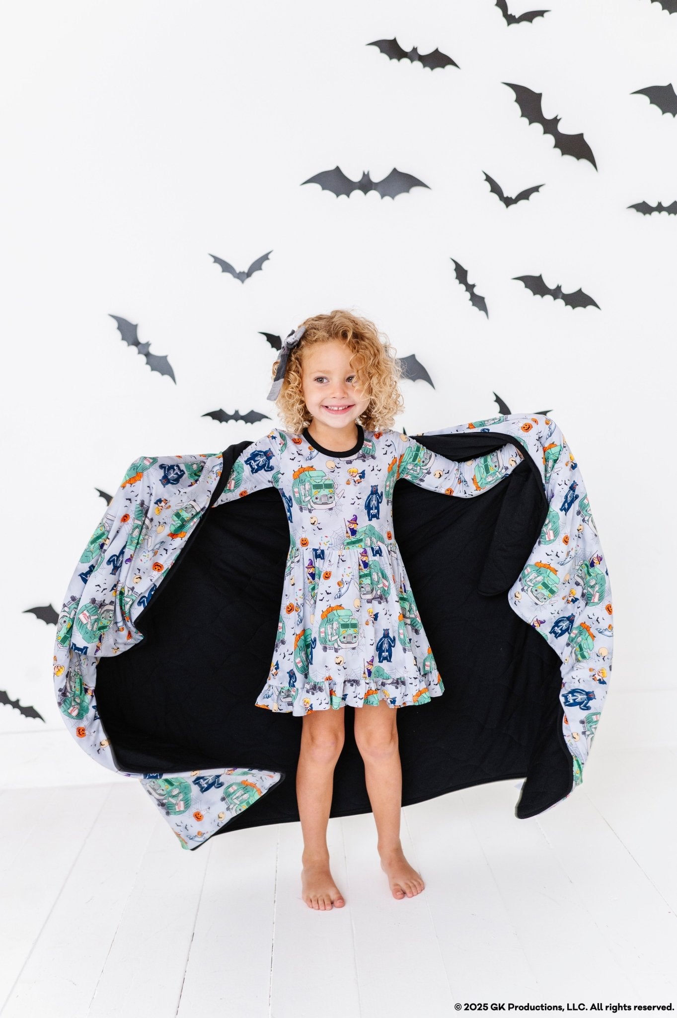 TODDLER BLANKIE - A TRASH TRUCK™ HALLOWEEN - The Sleepy Sloth