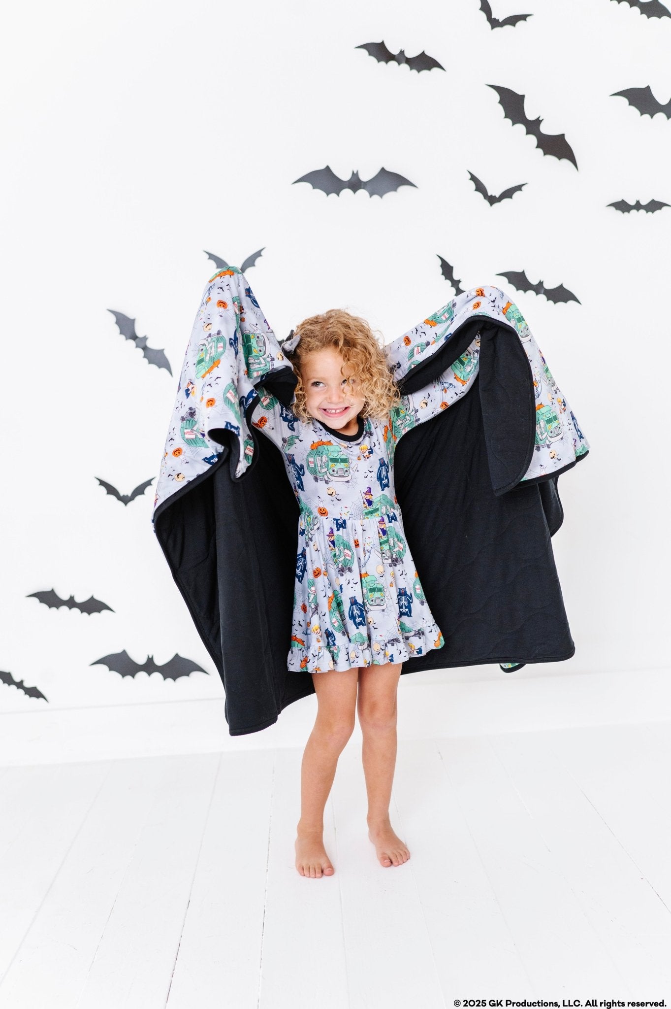 TODDLER BLANKIE - A TRASH TRUCK™ HALLOWEEN - The Sleepy Sloth