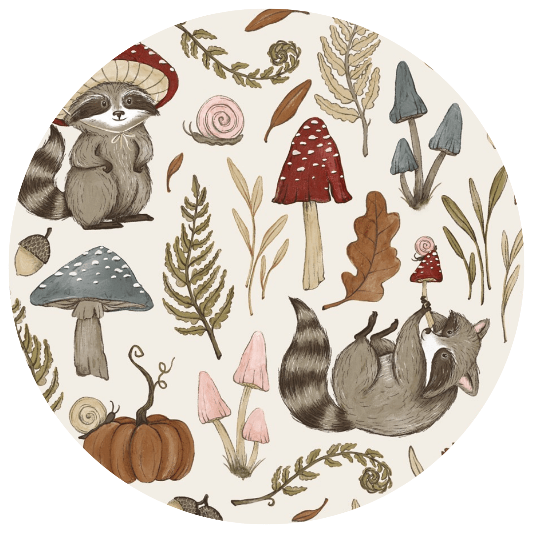 Toddler Blankie - Autumn Woodland - The Sleepy Sloth