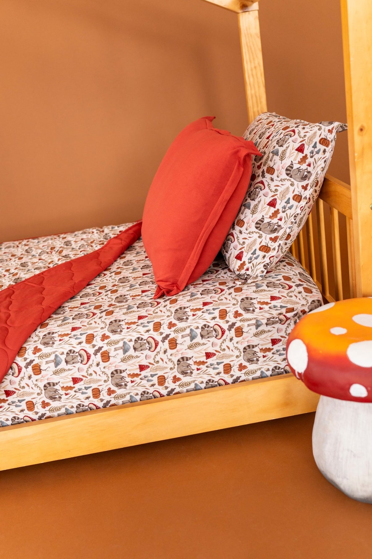Toddler Blankie - Autumn Woodland - The Sleepy Sloth