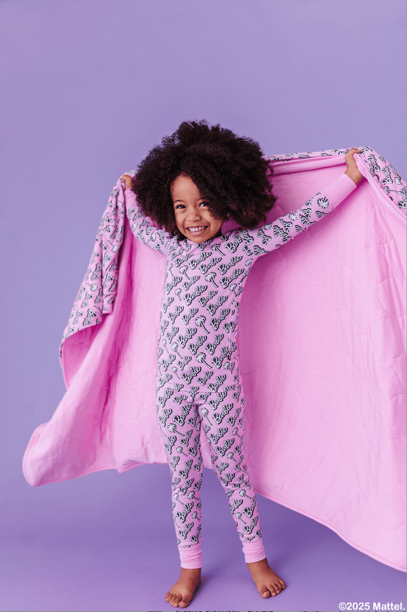 Toddler Blankie - BARBIE™ MALIBU PALMS - The Sleepy Sloth