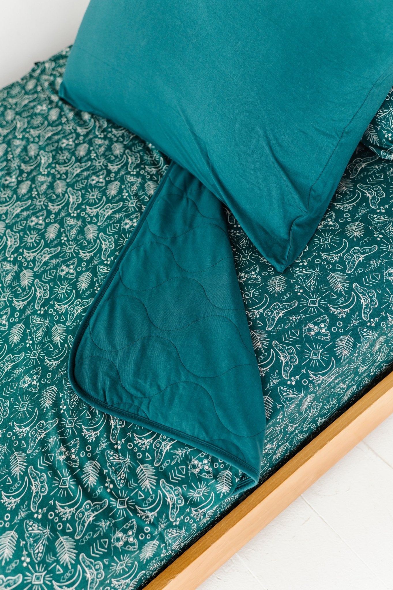 Toddler Blankie - CELESTIAL MOTHS - The Sleepy Sloth