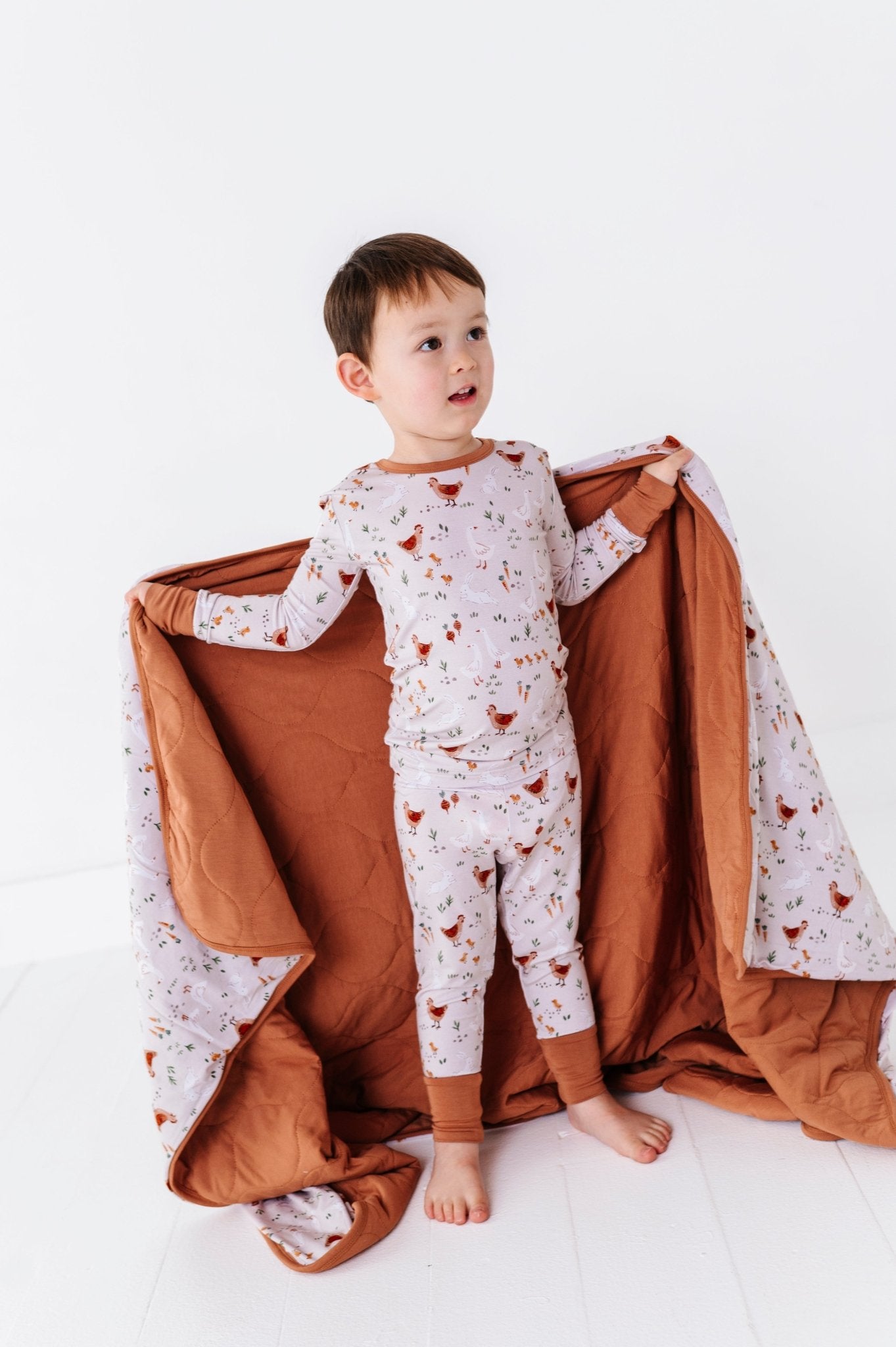 Toddler Blankie - FARMSTEAD FRIENDS - The Sleepy Sloth