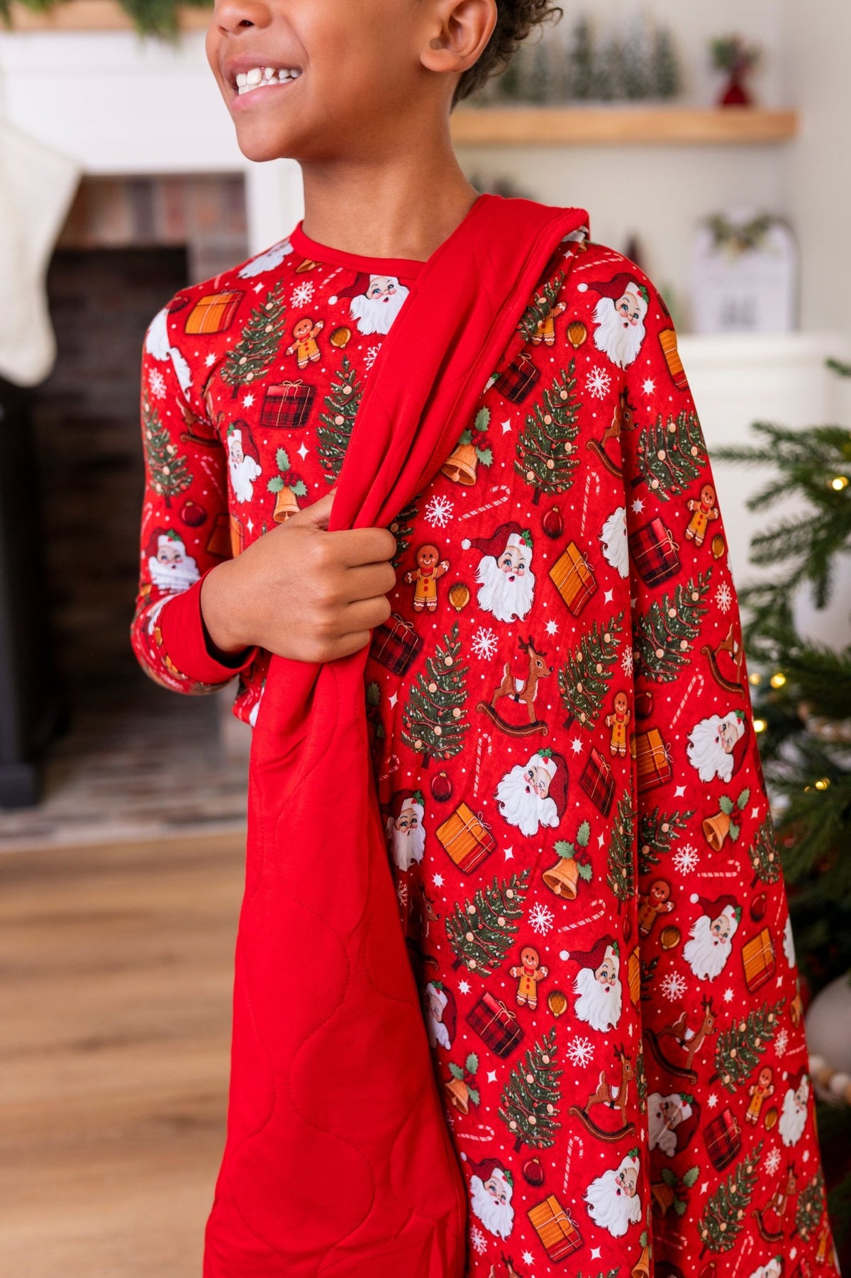 Toddler Blankie - Jolly St Nick - The Sleepy Sloth