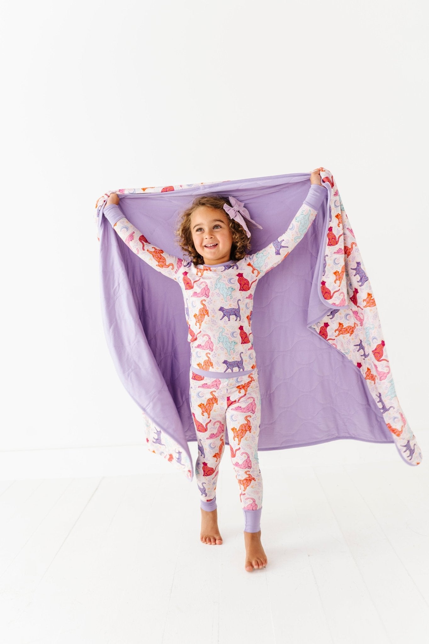 Toddler Blankie - KOSMIC KITTIES - The Sleepy Sloth