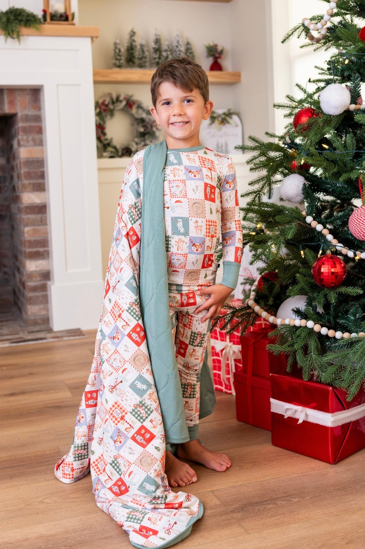 Toddler Blankie - Merry Mosaic - The Sleepy Sloth