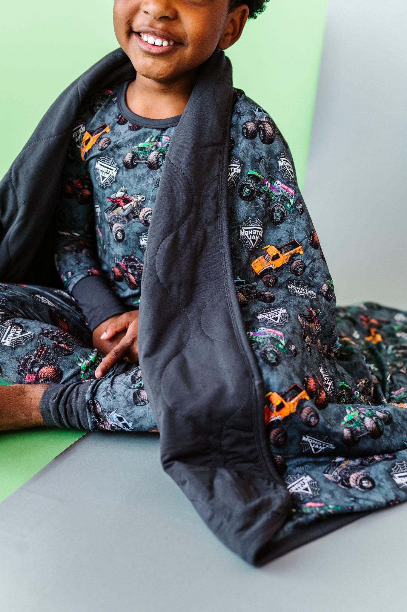 Toddler Blankie - Monster Jam™ Web Of Wreckage - The Sleepy Sloth