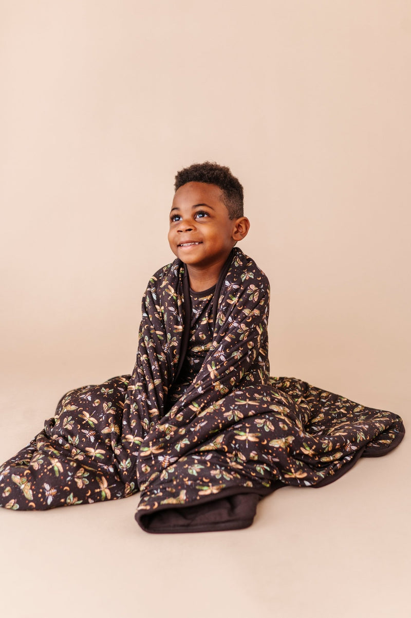 Toddler Blankie - MOONLIGHT FLIGHT - The Sleepy Sloth