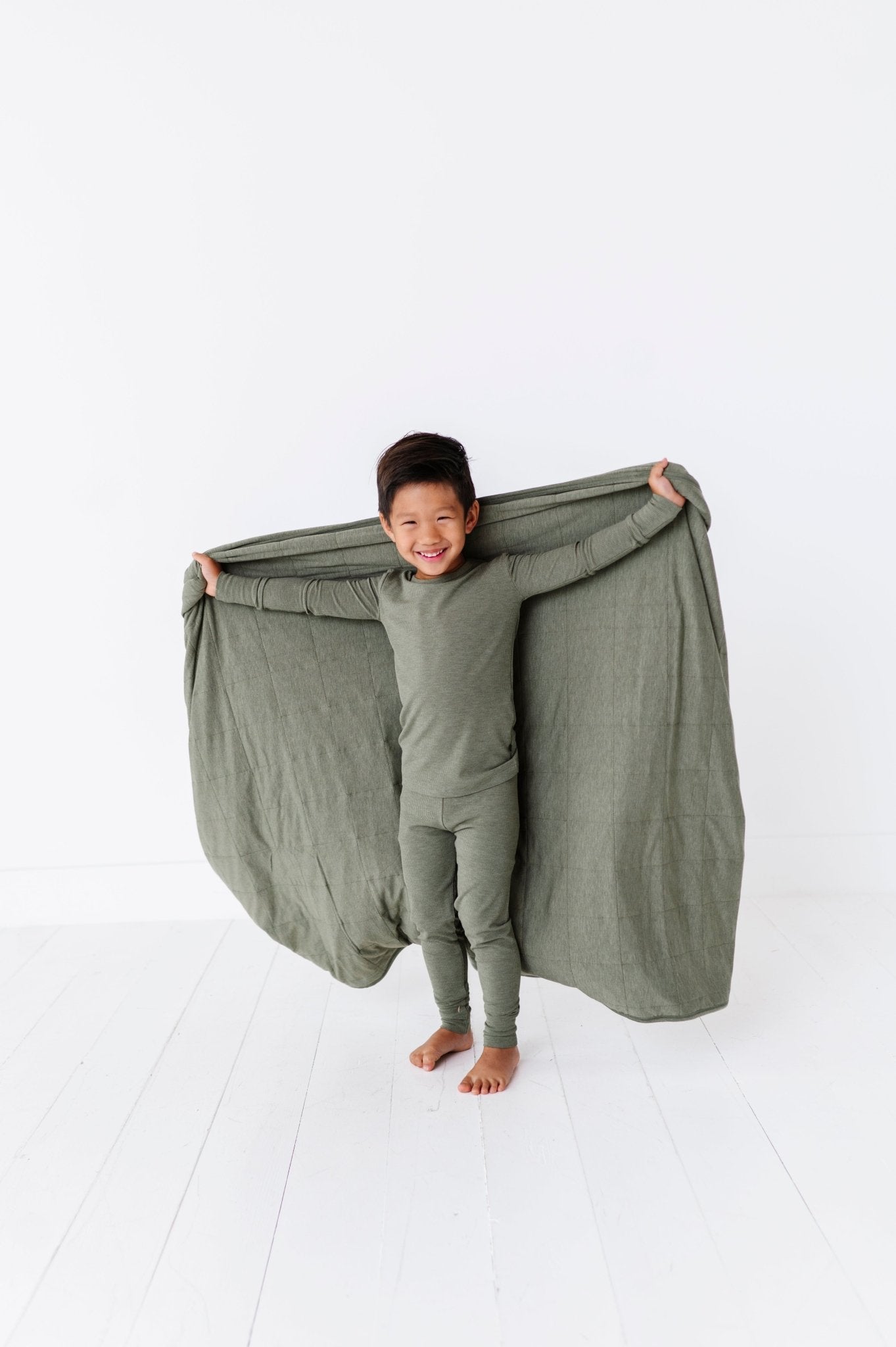 TODDLER BLANKIE - OLIVE - The Sleepy Sloth