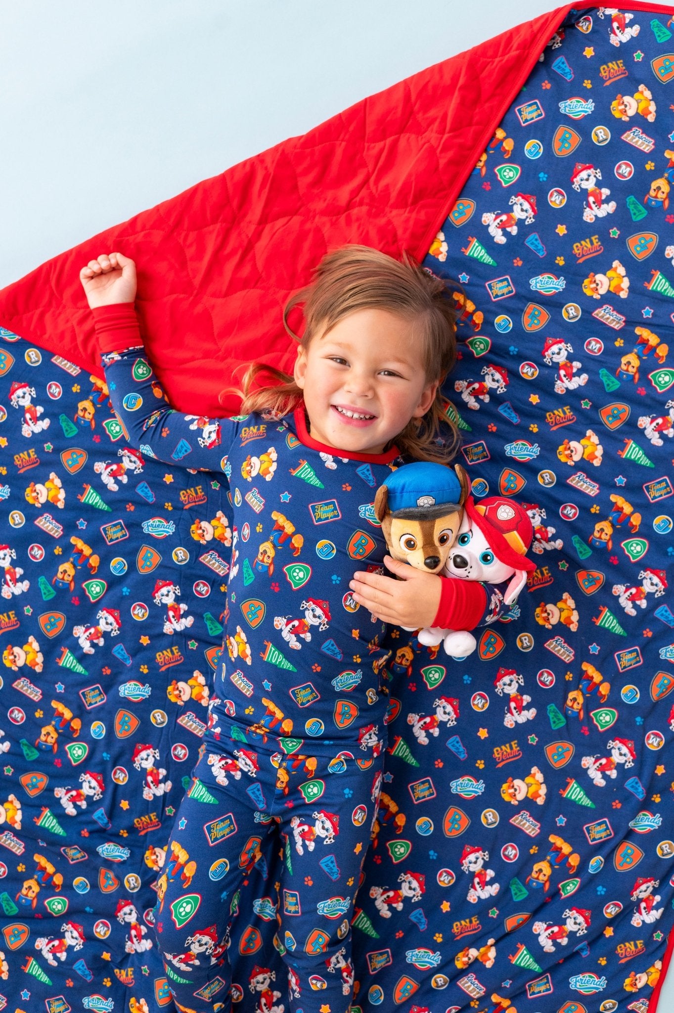 TODDLER BLANKIE - PAW PATROL™ ALL - STARS PAWsome Blue League - The Sleepy Sloth