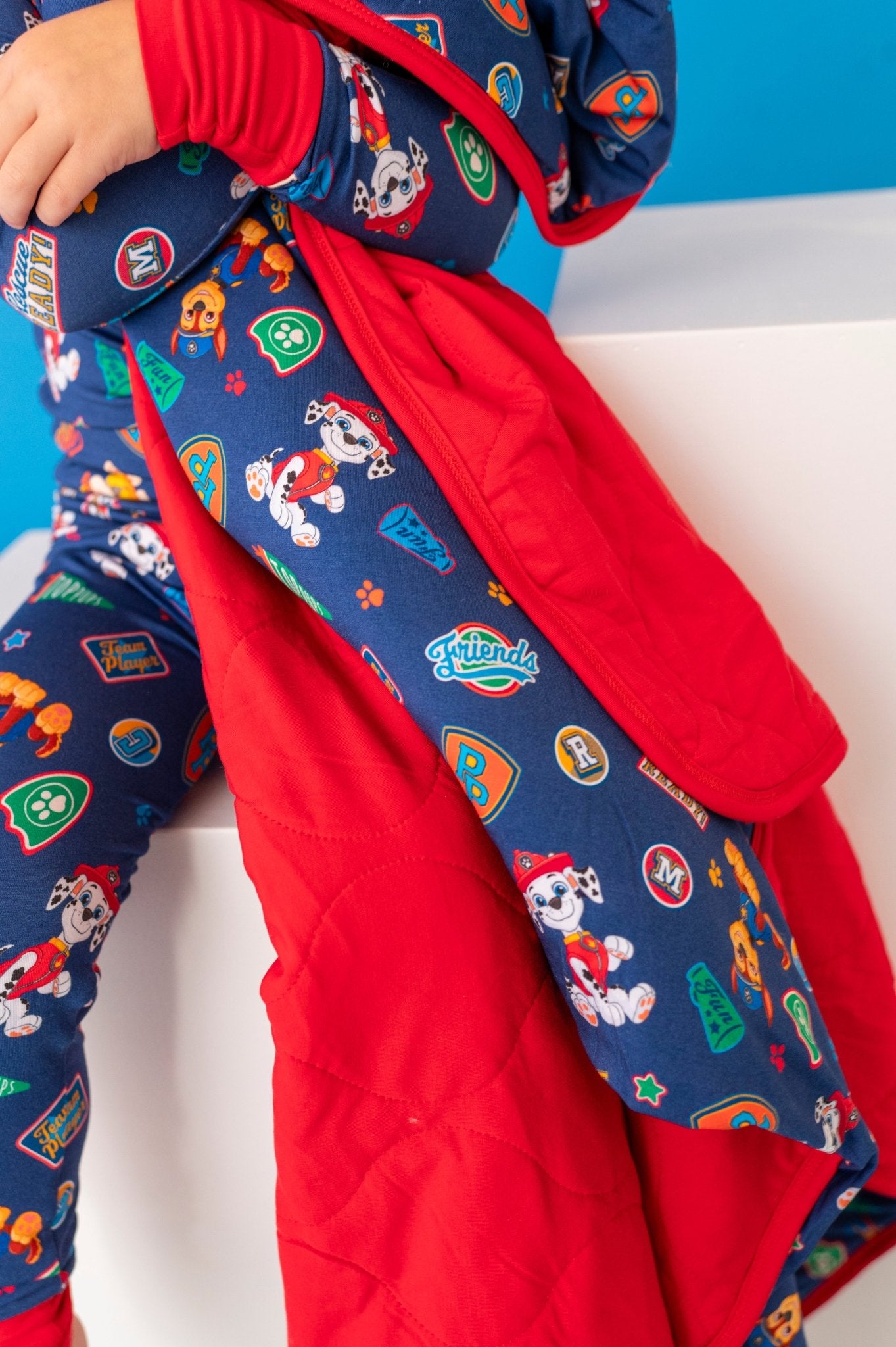 TODDLER BLANKIE - PAW PATROL™ ALL - STARS PAWsome Blue League - The Sleepy Sloth