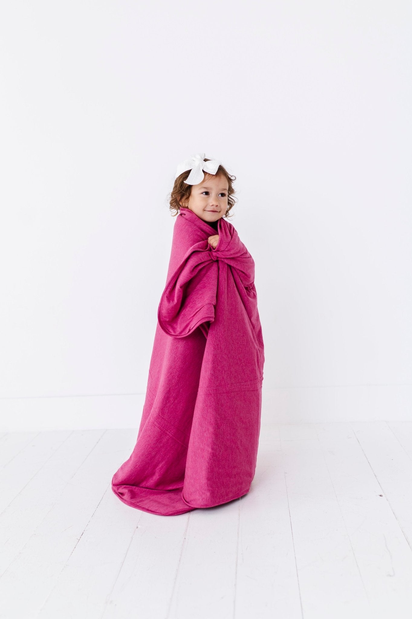 TODDLER BLANKIE - RASPBERRY - The Sleepy Sloth