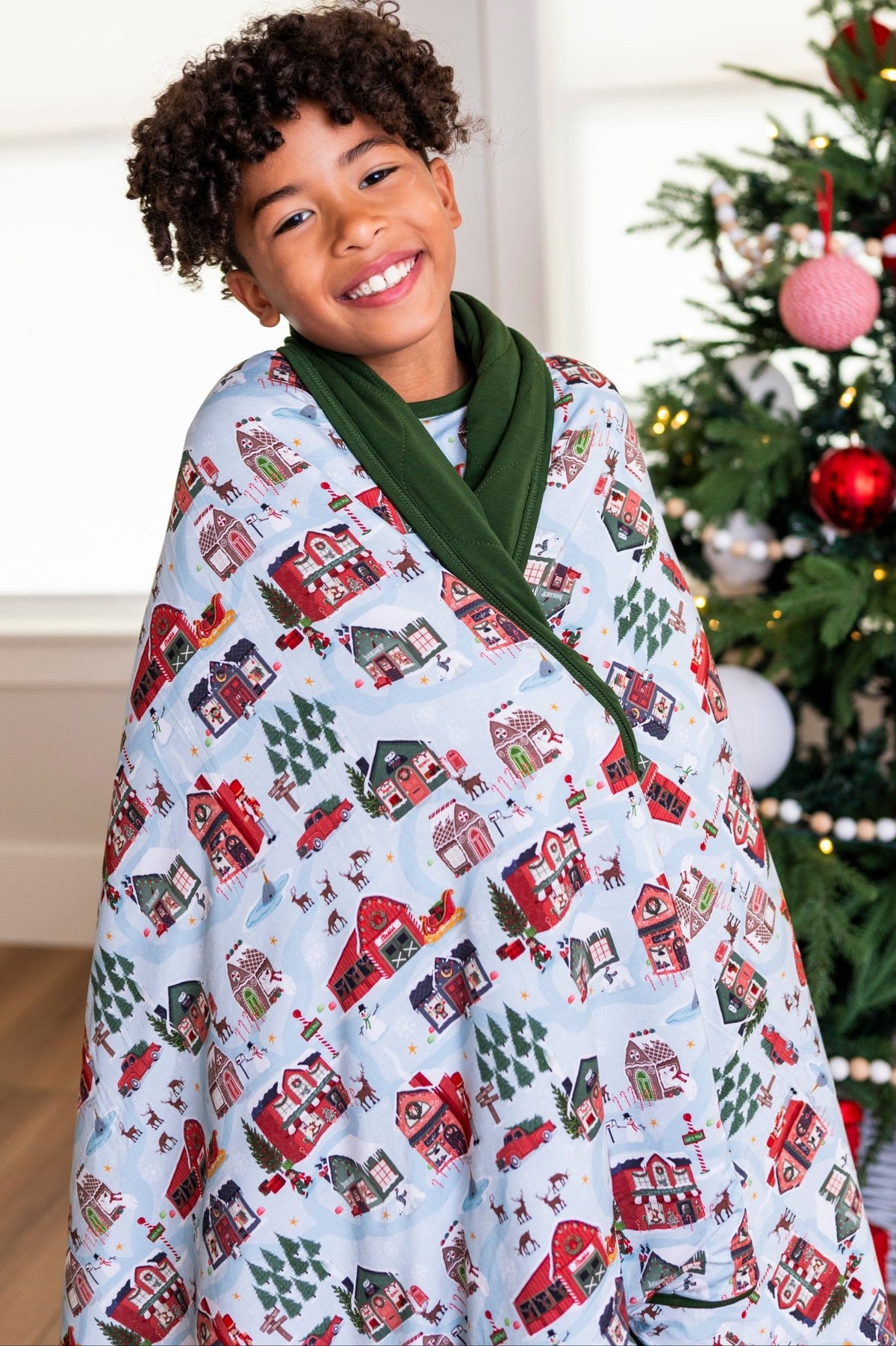 Toddler Blankie - Santa's Village - The Sleepy Sloth