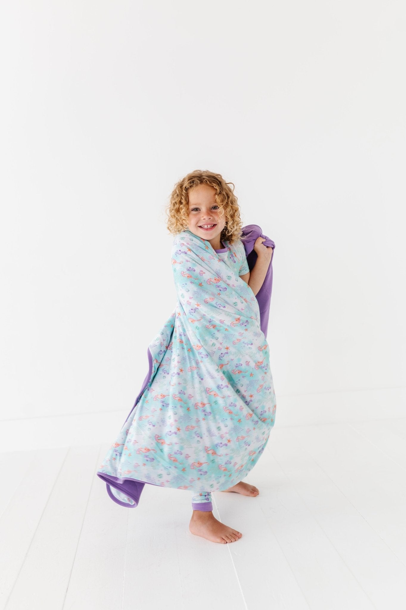 TODDLER BLANKIE* - SEAHORSIN' AROUND - The Sleepy Sloth