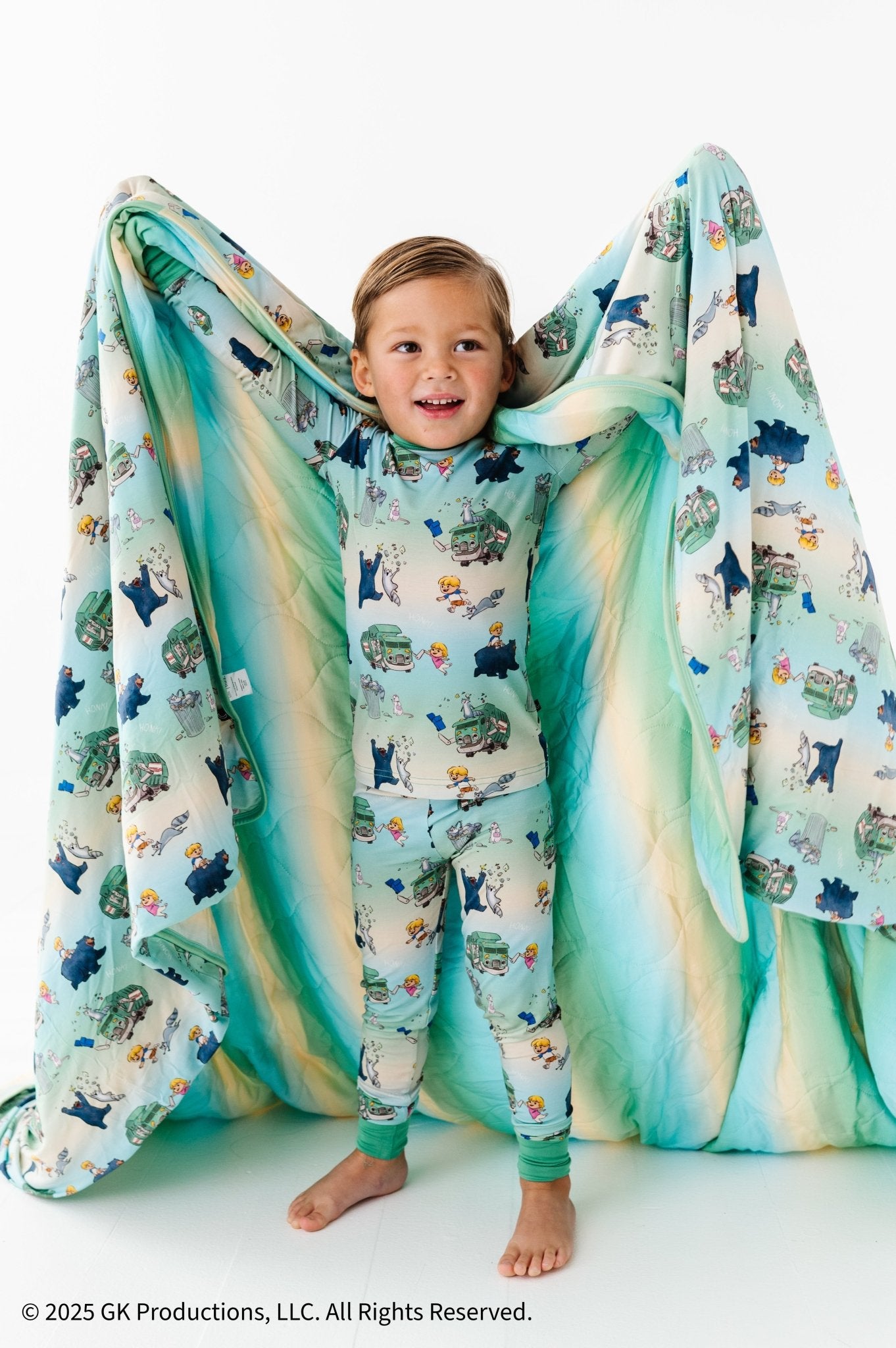 TODDLER BLANKIE - Trash Truck™ Honk! Honk! - The Sleepy Sloth