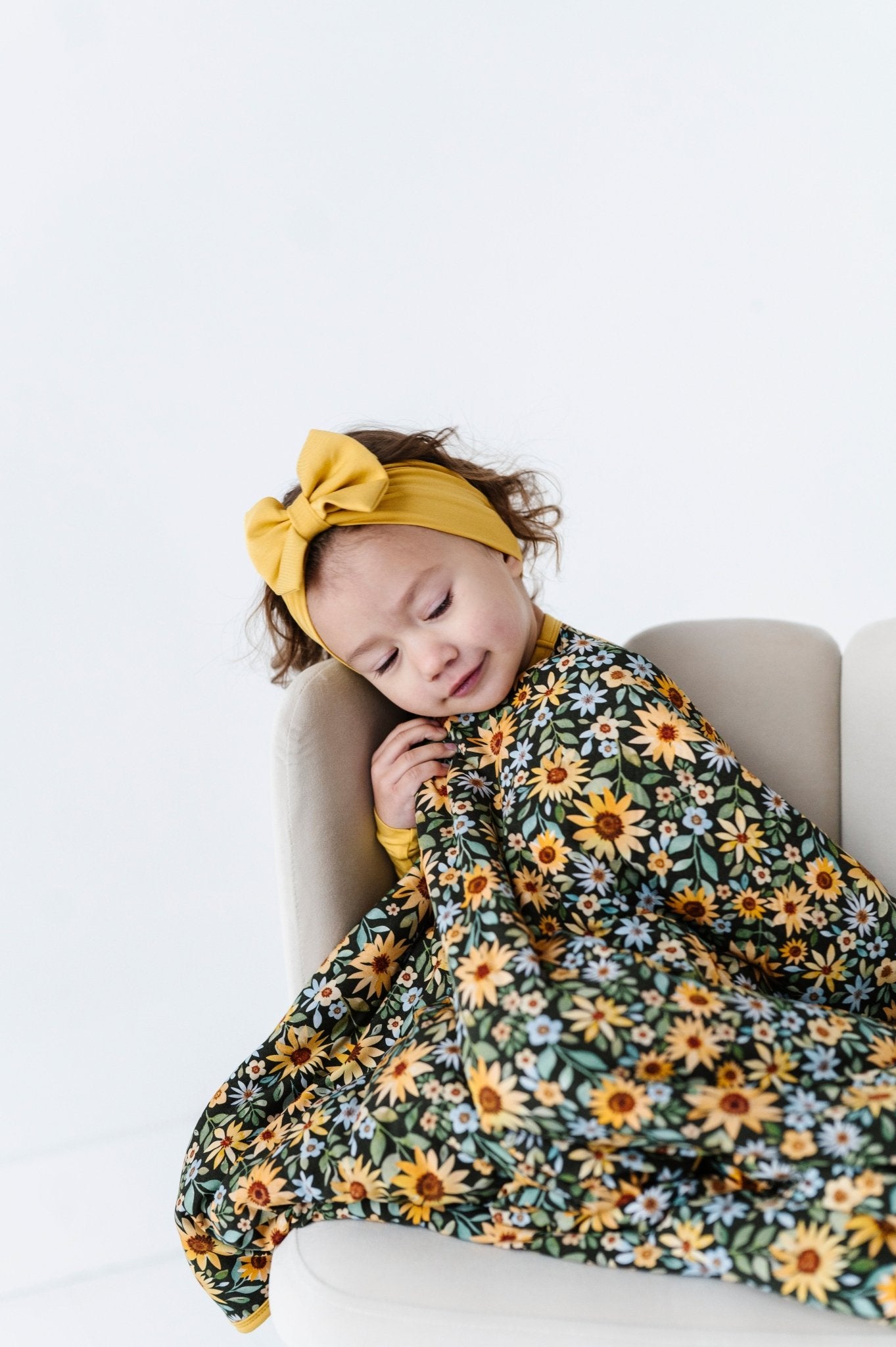 TODDLER BLANKIE - YOU ARE MY SUNFLOWER - The Sleepy Sloth