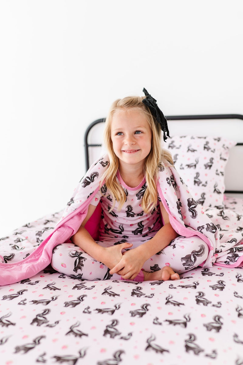 TWIN FITTED SHEET - BERRY SWEET - The Sleepy Sloth