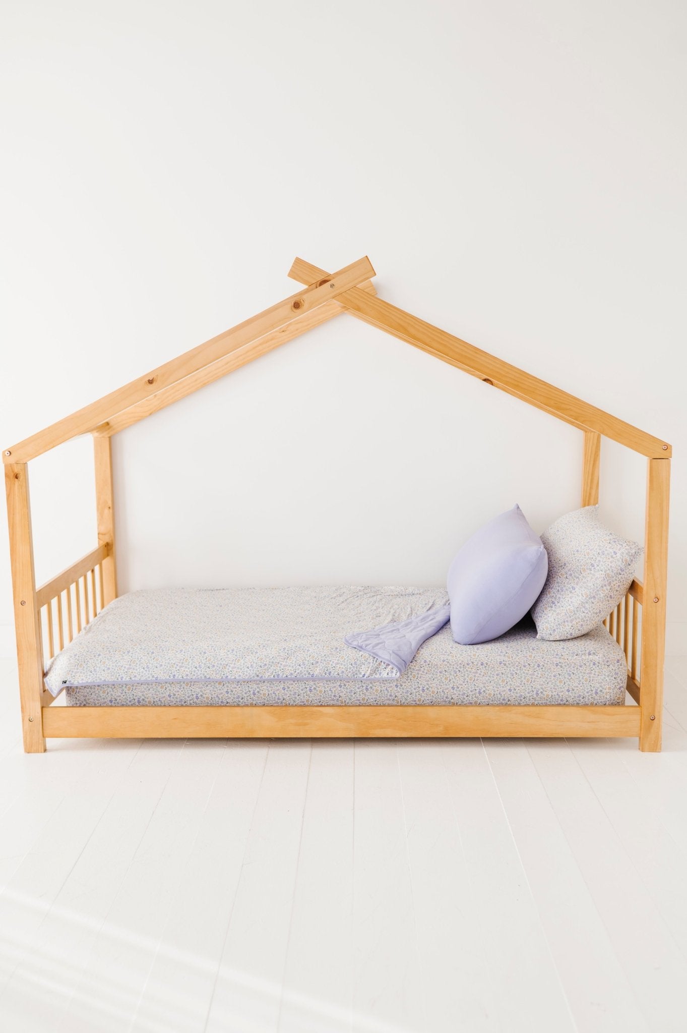 TWIN FITTED SHEET - LILAC VALLEY - The Sleepy Sloth
