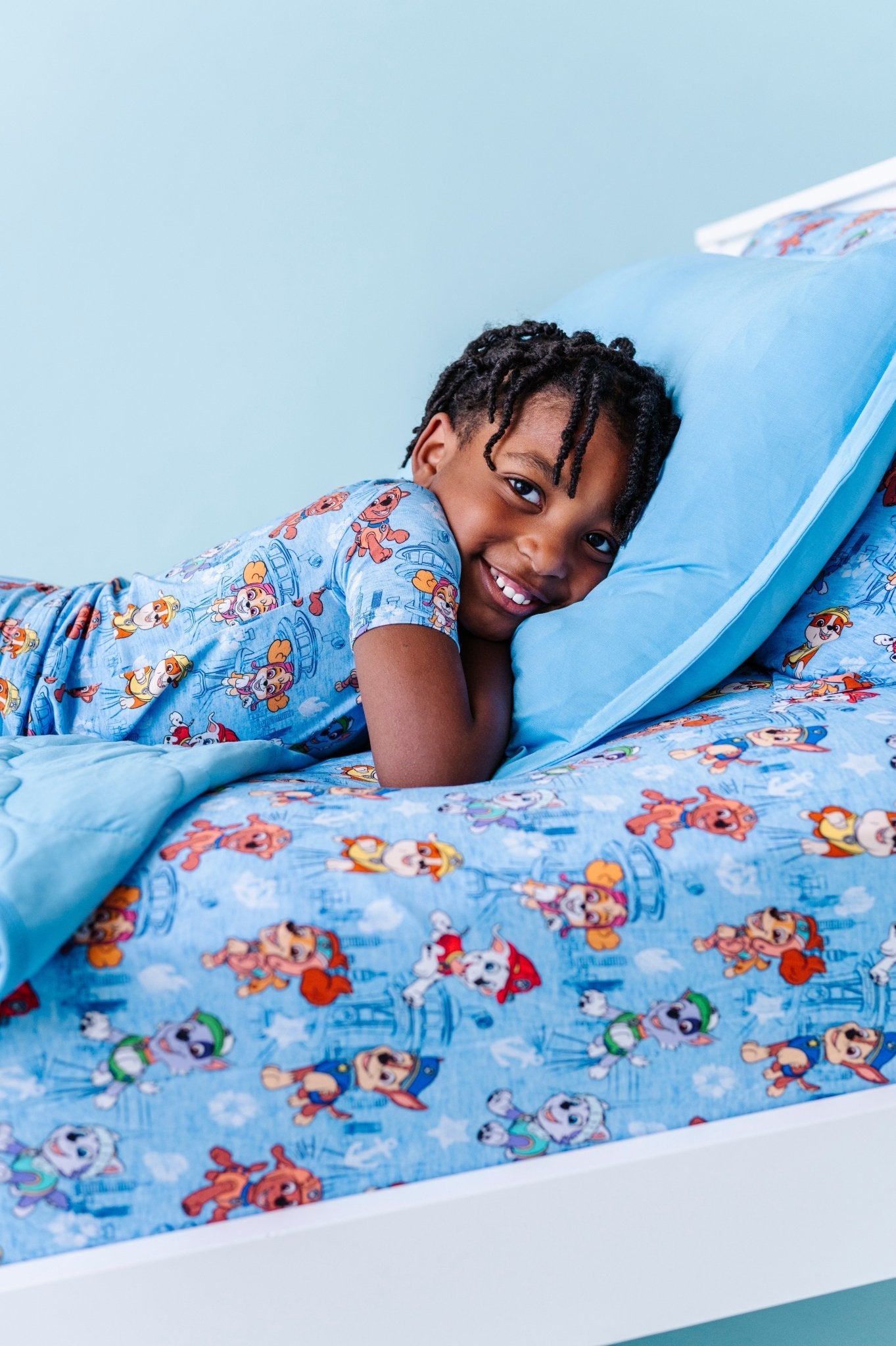 Twin Fitted Sheet - Paw Patrol™ On A Roll! - The Sleepy Sloth