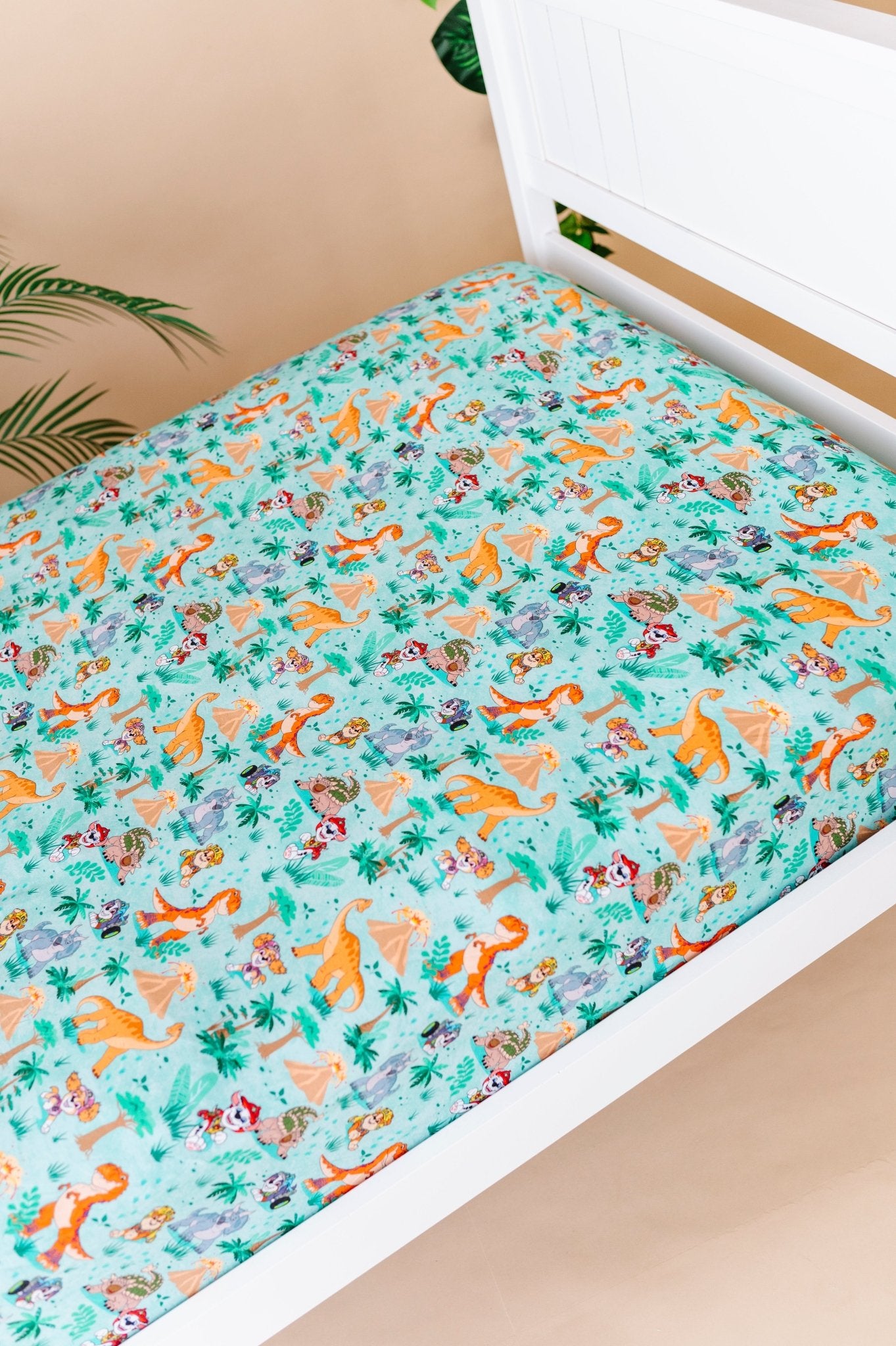 Twin Fitted Sheet - PAW Patrol: The Dino Movie™ Roar + Explore - The Sleepy Sloth