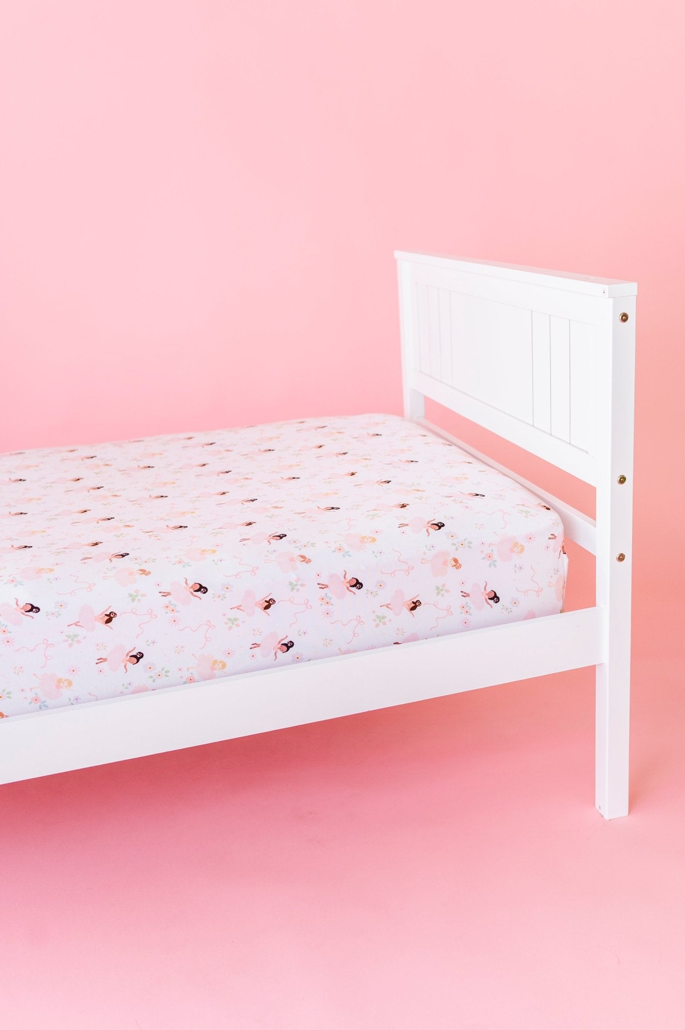 Twin Fitted Sheet - Plié All Day - The Sleepy Sloth