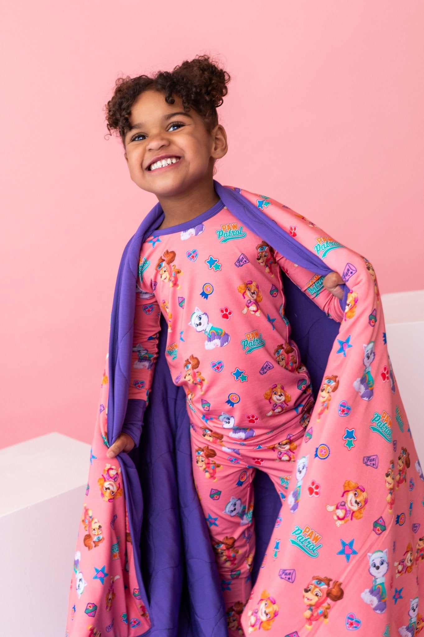 TWIN QUILTED BLANKIE - PAW PATROL™ ALL - STARS PAWfect Pink Crew - The Sleepy Sloth