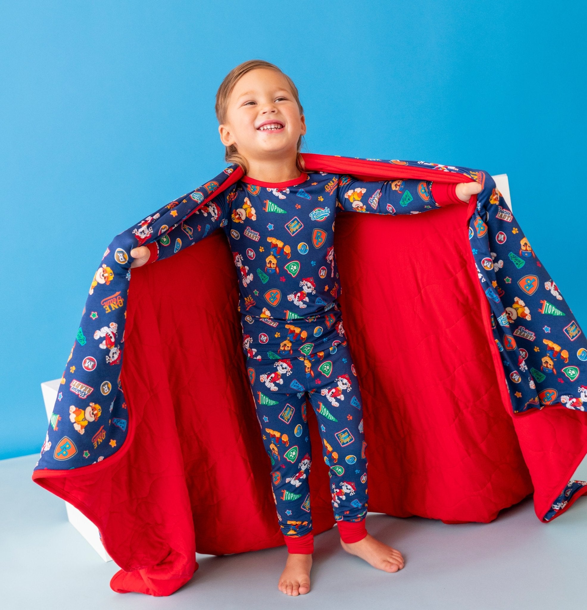 TWIN QUILTED BLANKIE - PAW PATROL™ ALL - STARS PAWsome Blue League - The Sleepy Sloth