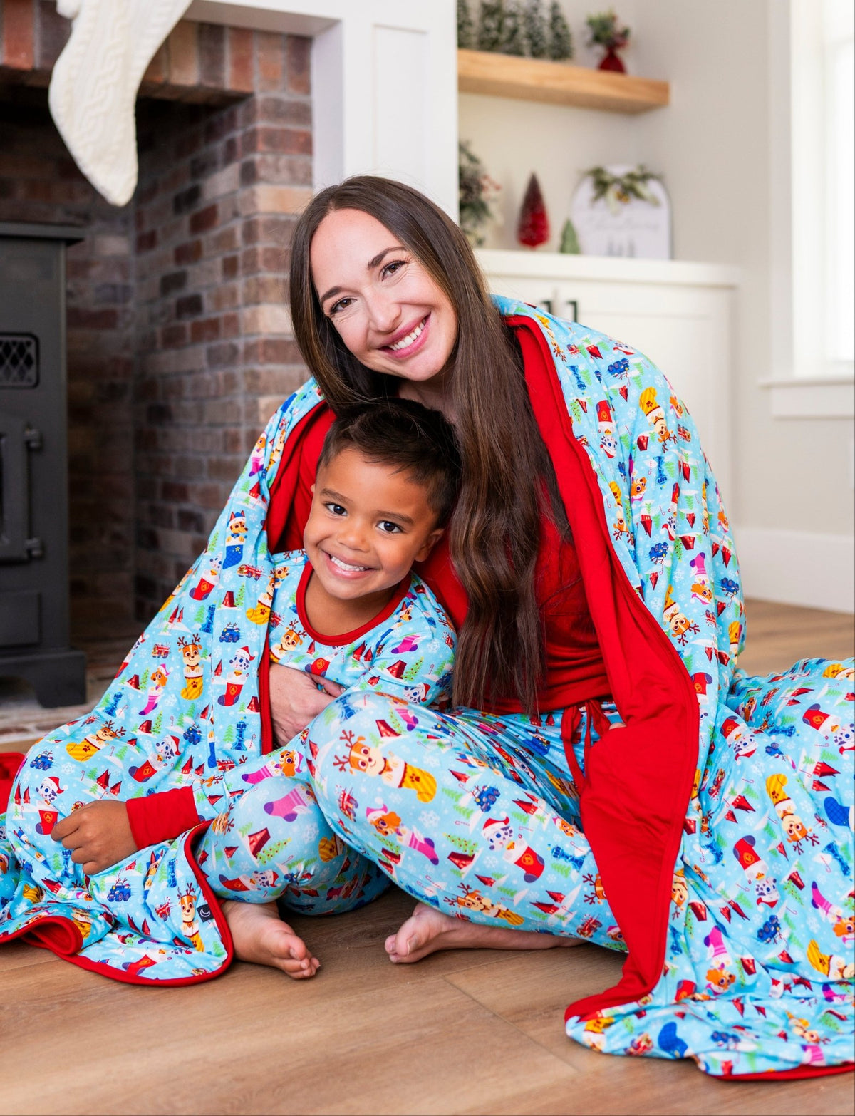 Twin Quilted Blankie - Paw Patrol™ Deck the PAWs - The Sleepy Sloth