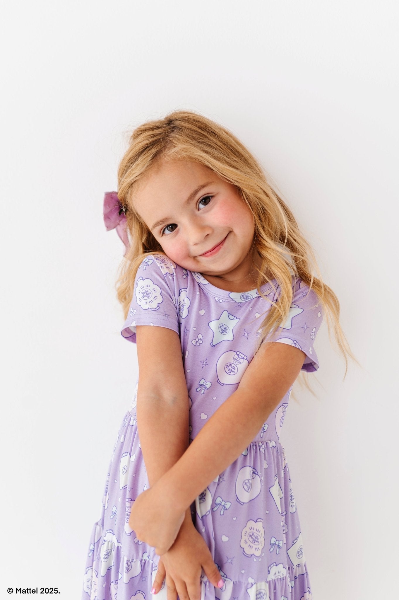 polly pocket pink dress Polly Pocket Pink Ruffle Doll Dress