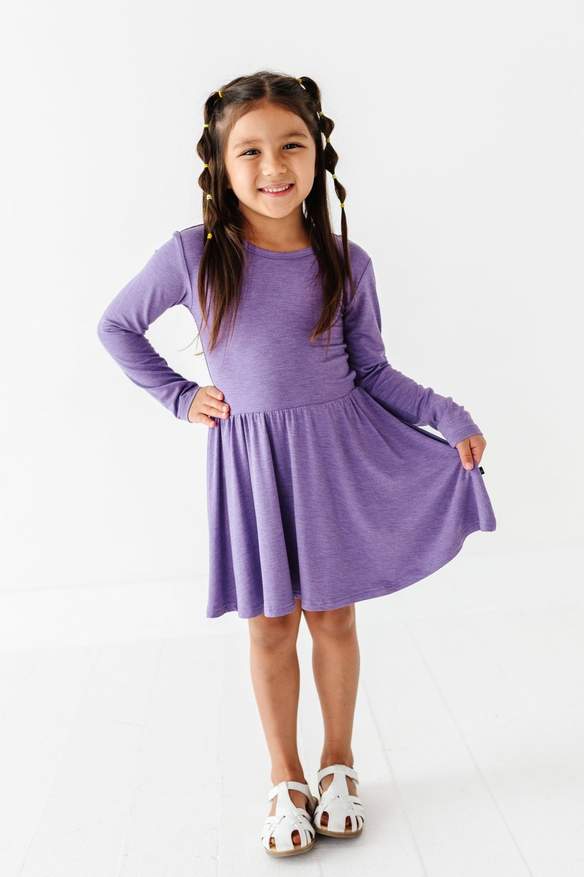 Twirlie Dress - Wisteria - The Sleepy Sloth