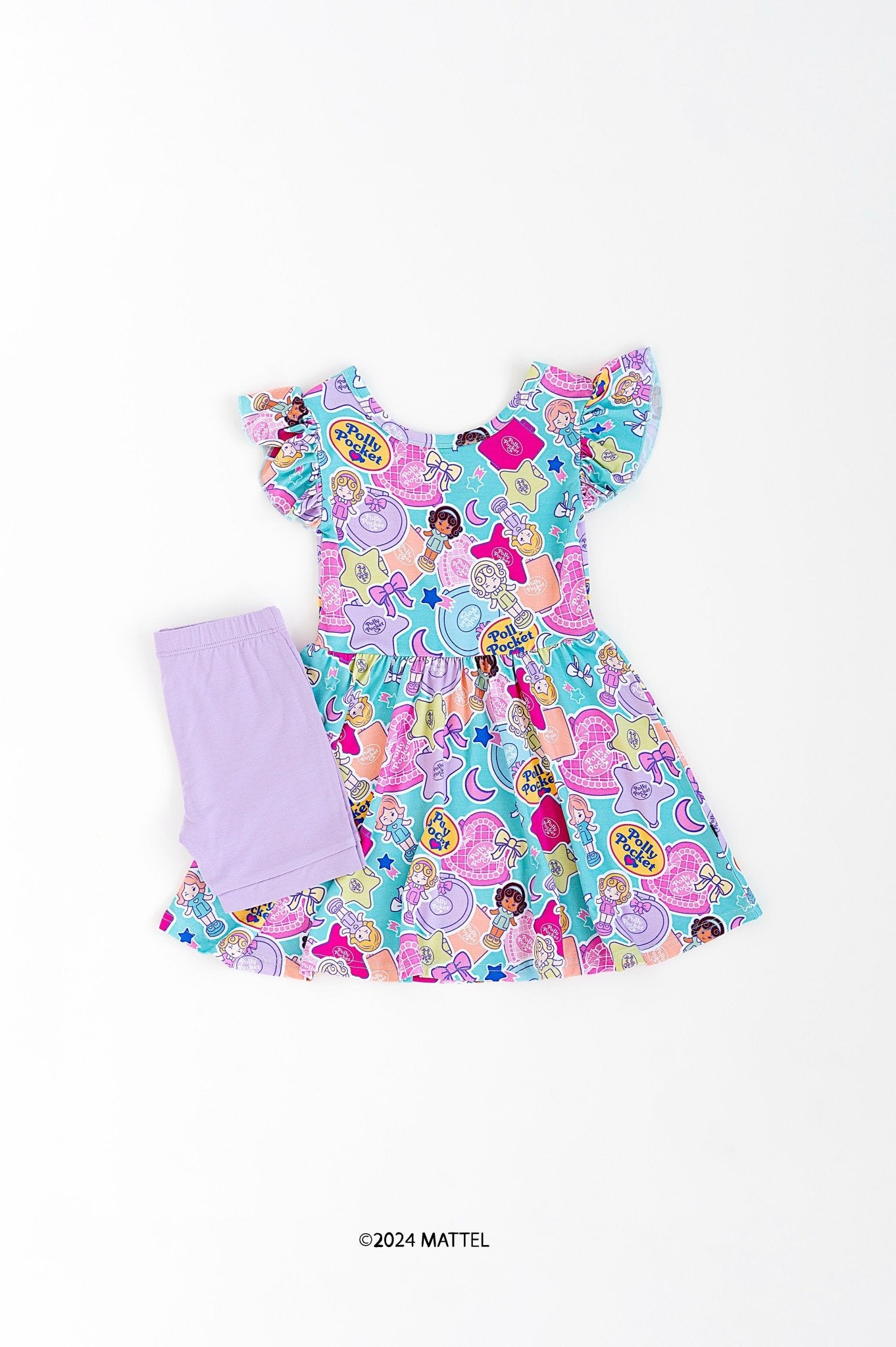 TWIRLIE DRESS WITH SHORTS - TINY IS MIGHTY - The Sleepy Sloth