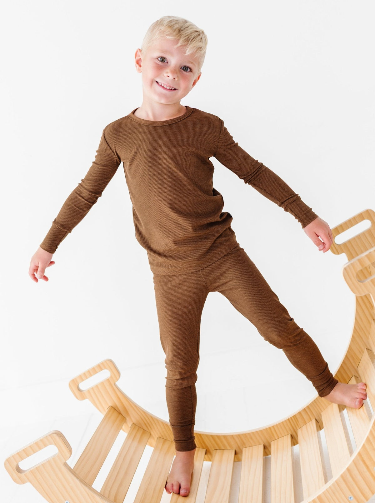 Two Piece Jammies - Chestnut - The Sleepy Sloth