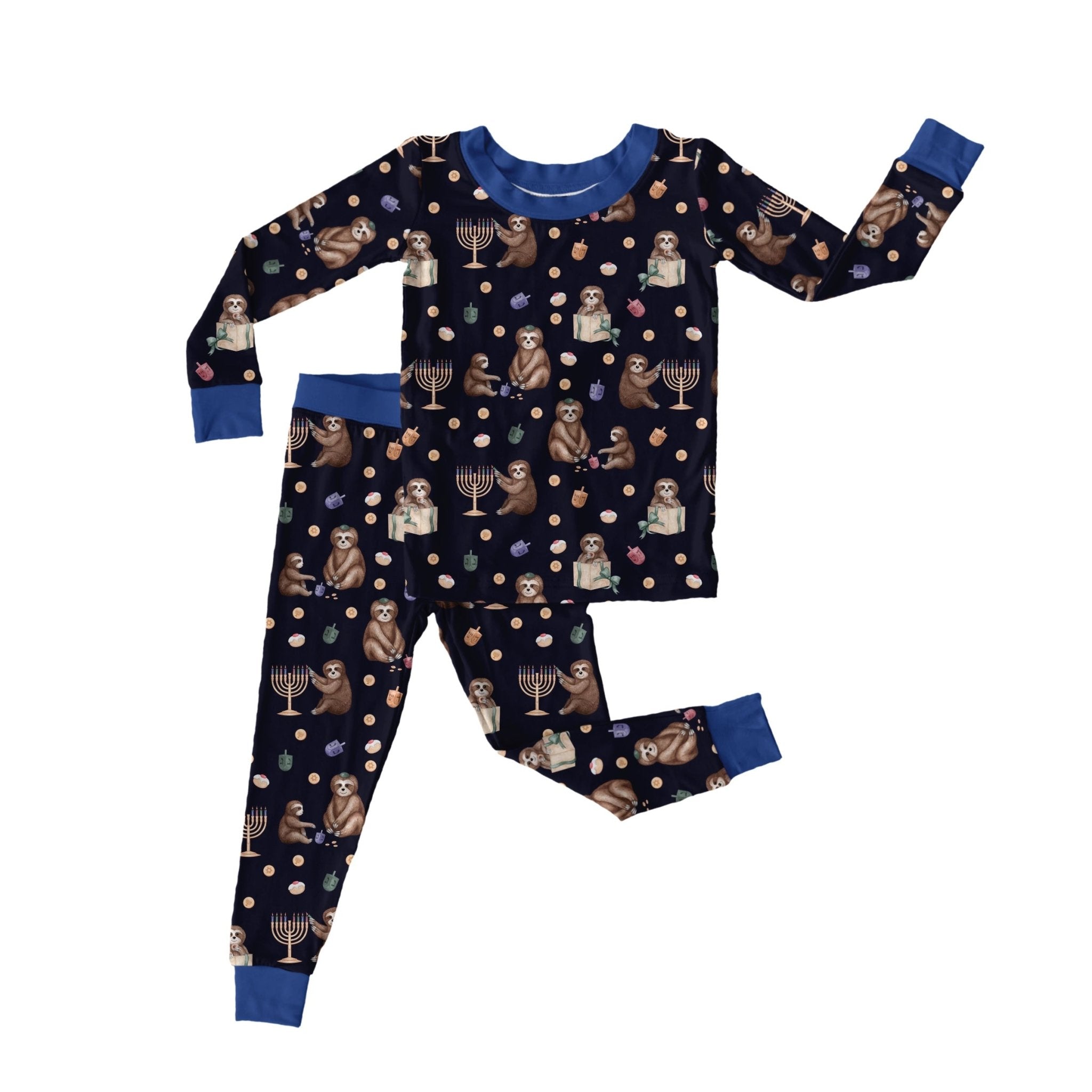 TWO PIECE JAMMIES - EIGHT SLEEPY NIGHTS - The Sleepy Sloth