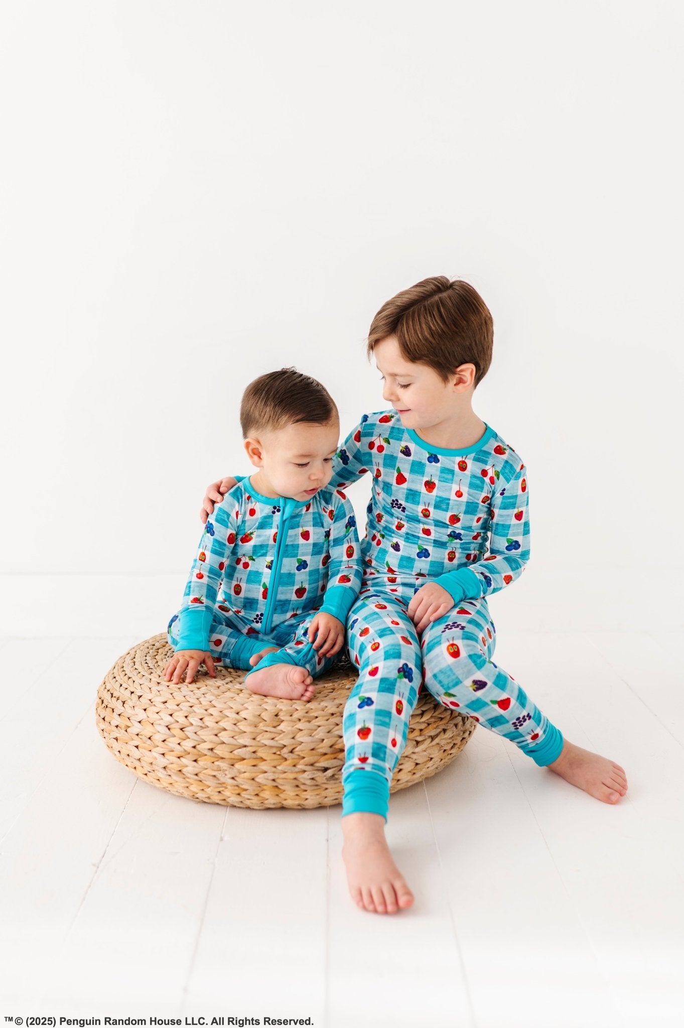 TWO PIECE JAMMIES - GARDEN PICNIC - The Sleepy Sloth