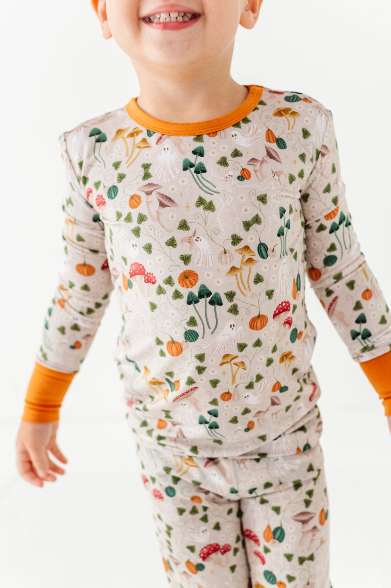 TWO PIECE JAMMIES - GHOSTLY SHROOMS - The Sleepy Sloth