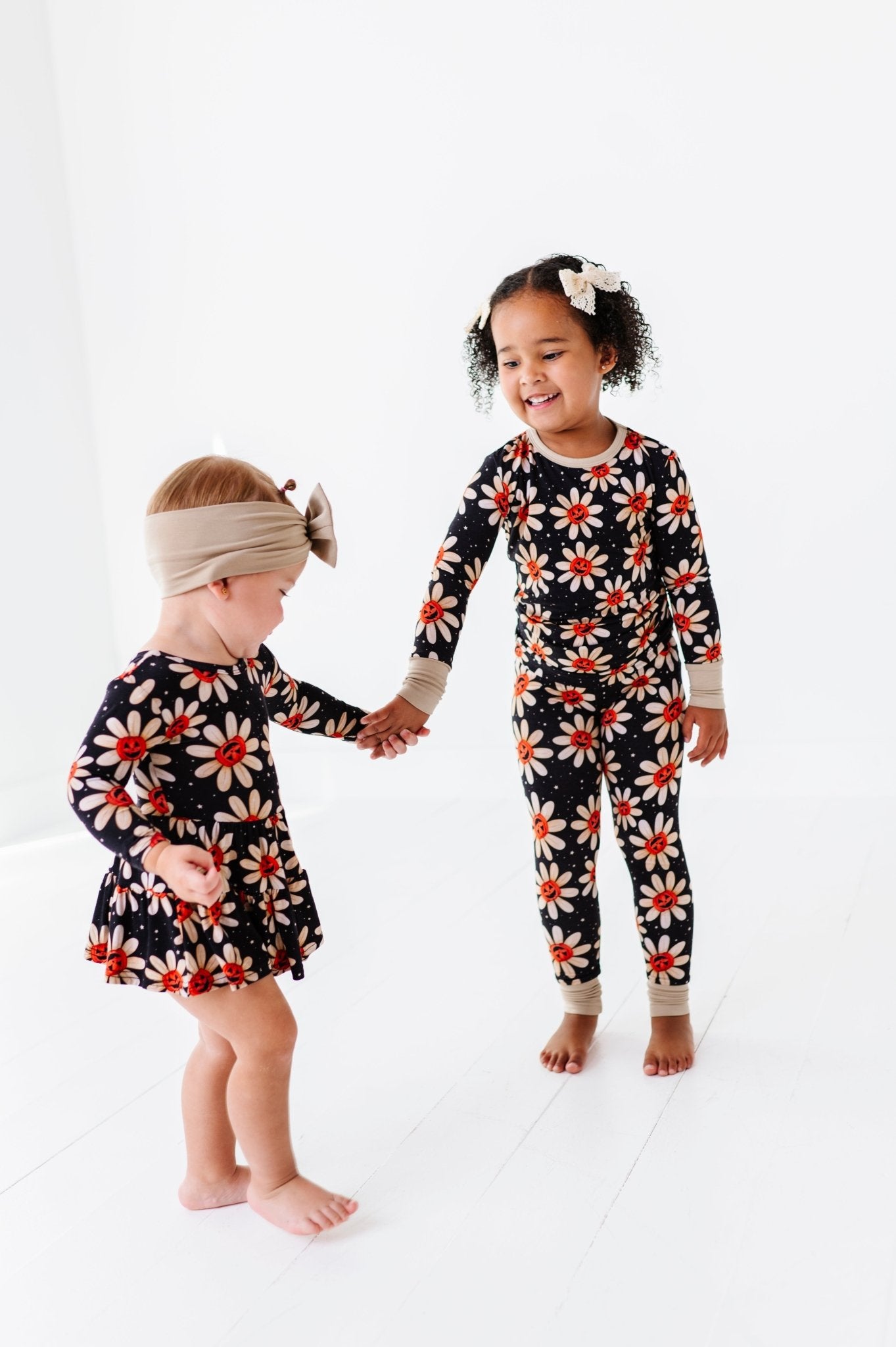 TWO PIECE JAMMIES - GOURDGEOUS BLOOMS - The Sleepy Sloth