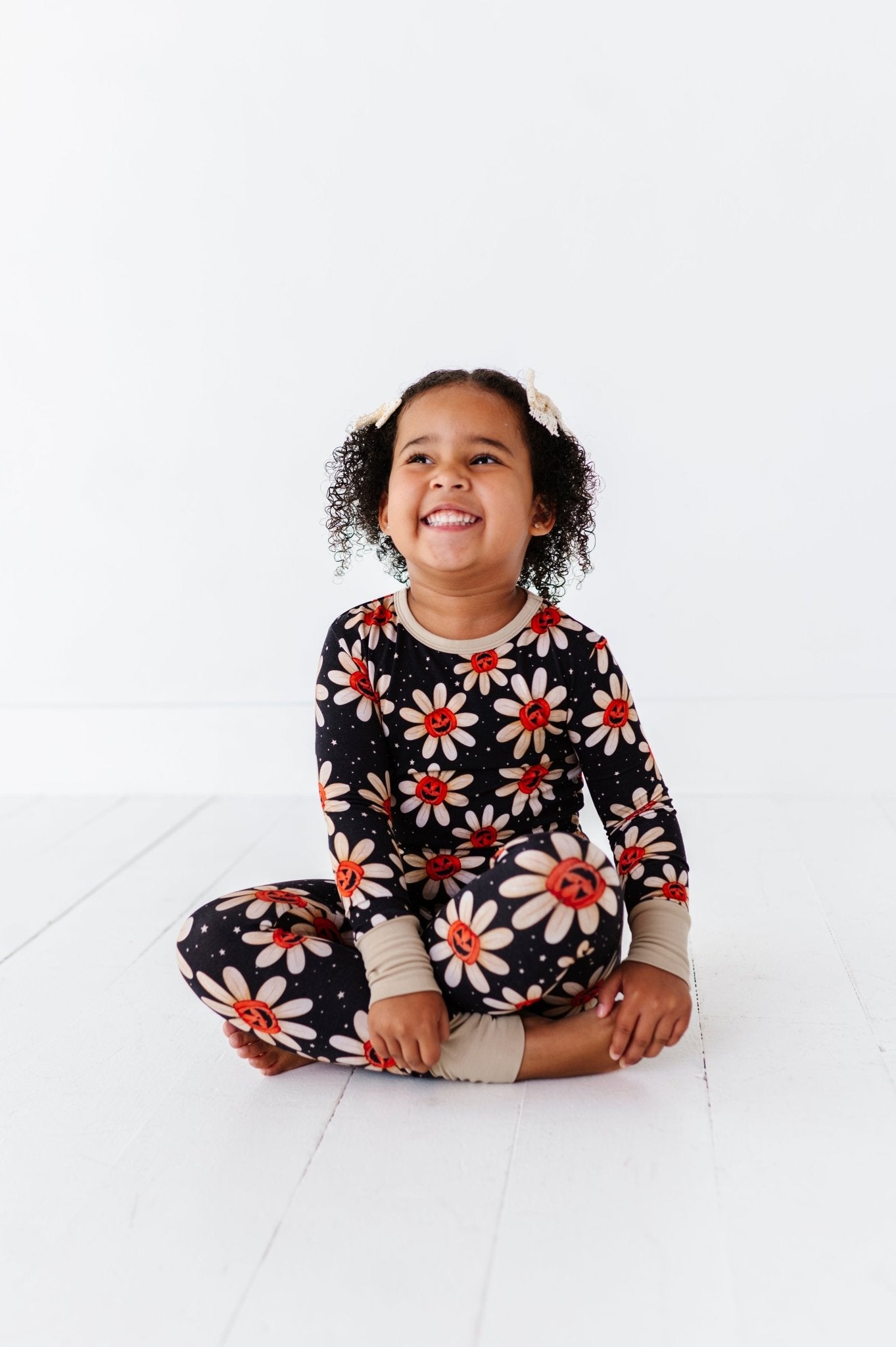 TWO PIECE JAMMIES - GOURDGEOUS BLOOMS - The Sleepy Sloth