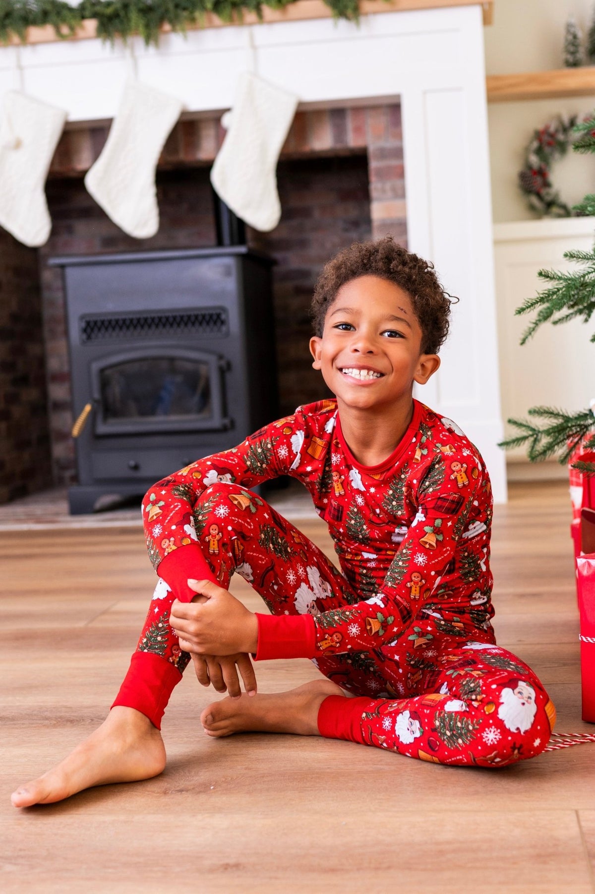 Two Piece Jammies - Jolly St Nick - The Sleepy Sloth