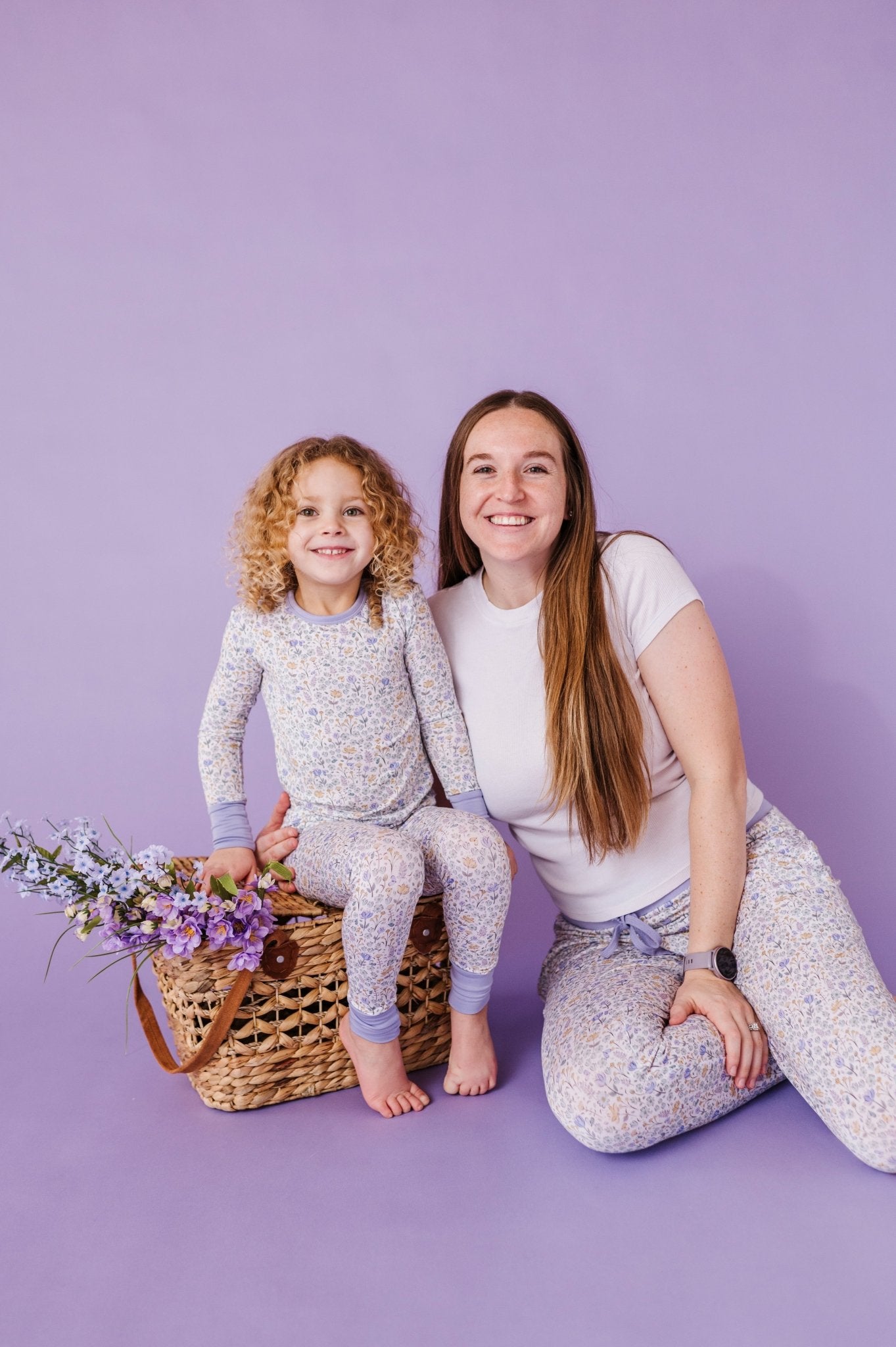 TWO PIECE JAMMIES - LILAC VALLEY - The Sleepy Sloth