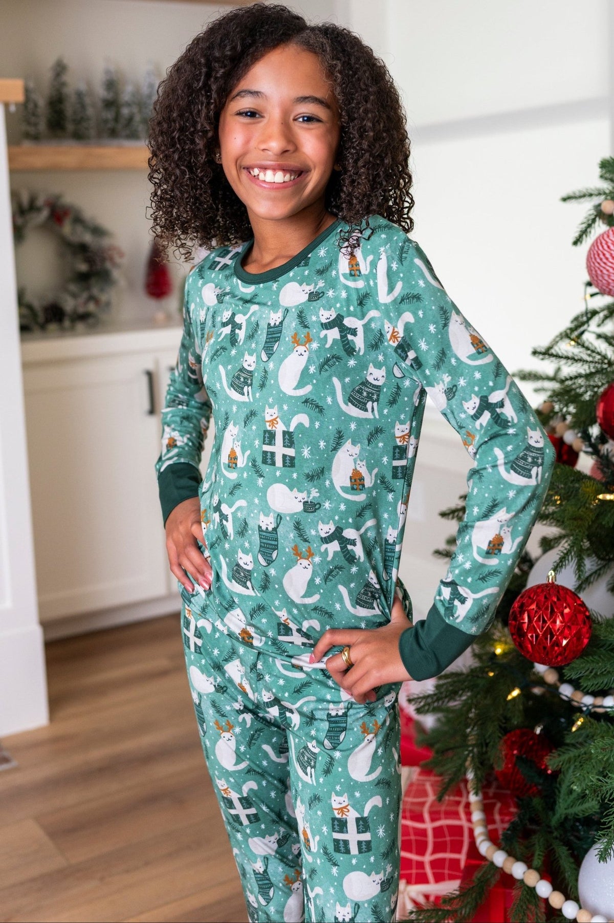 Two Piece Jammies - Meowy & Bright - The Sleepy Sloth